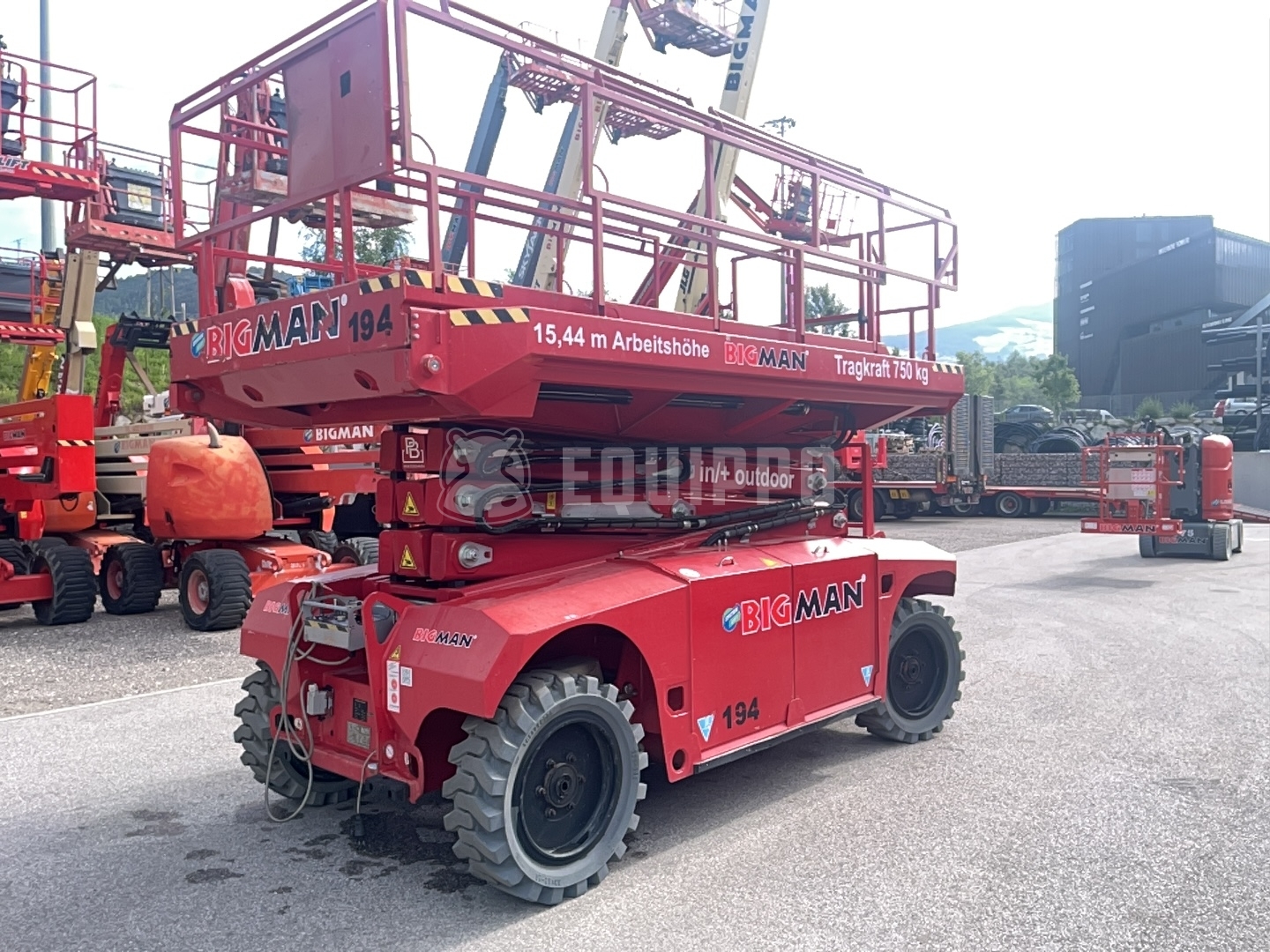PB Lifttechnik PB S151-19E 4x4 (15m) - - Plataforma de Tijeras Usada