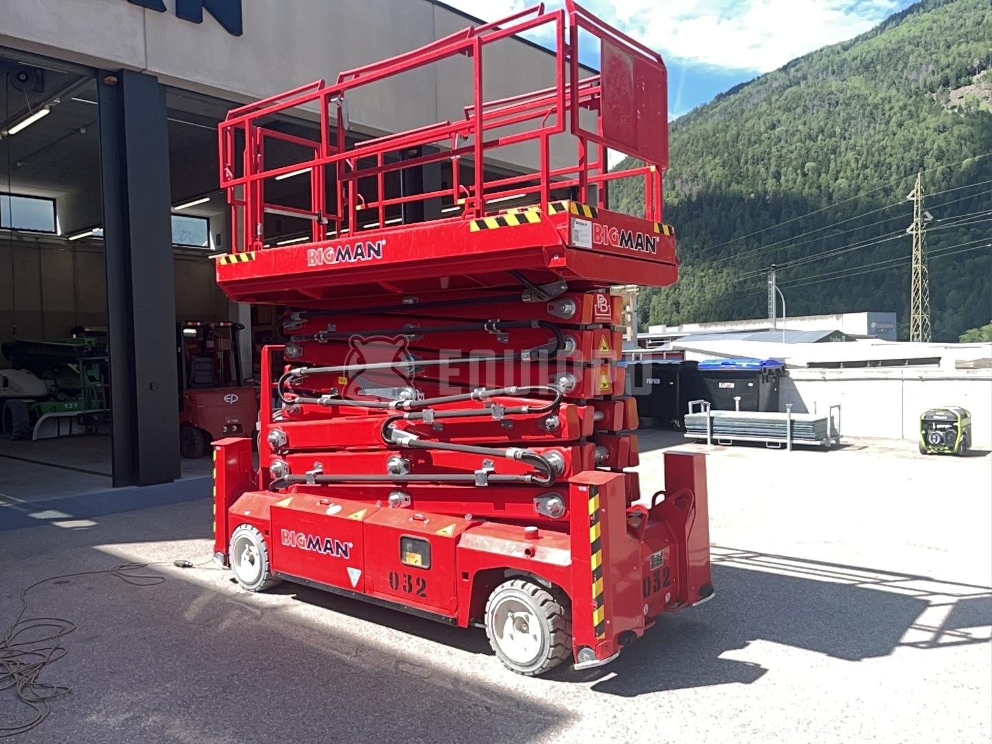 PB Lifttechnik PB S171-12ES (17m) - - Używany Podnośnik nożycowy