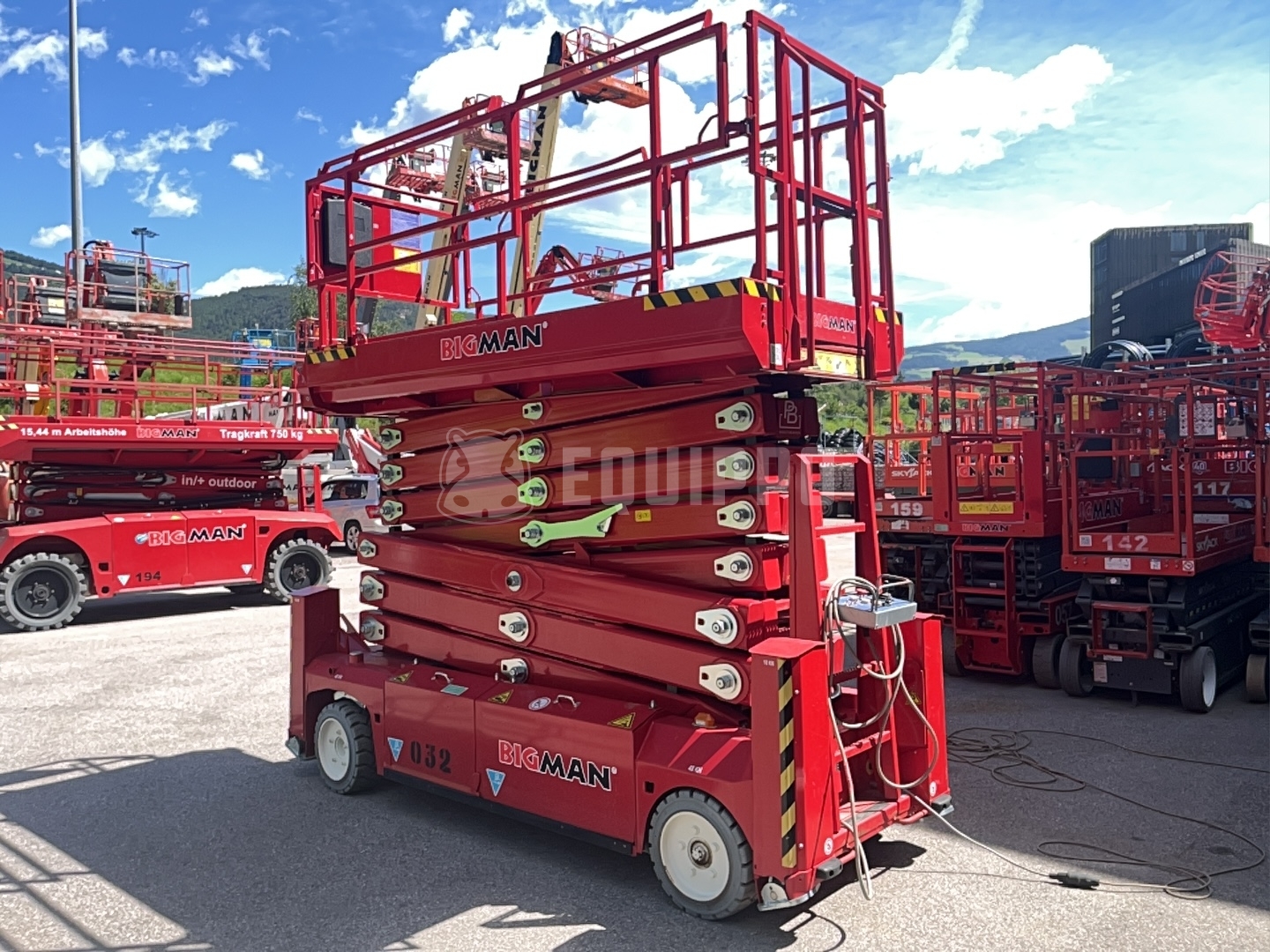 PB Lifttechnik PB S171-12ES (17m) - - Używany Podnośnik nożycowy