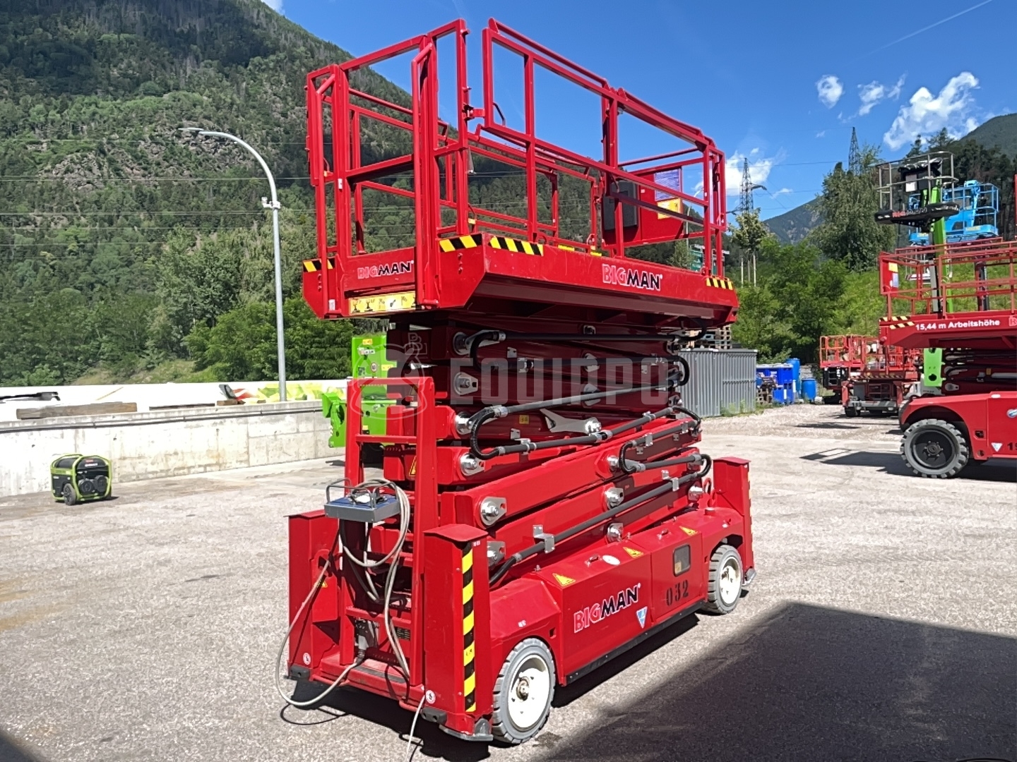 PB Lifttechnik PB S171-12ES (17m) - - Używany Podnośnik nożycowy