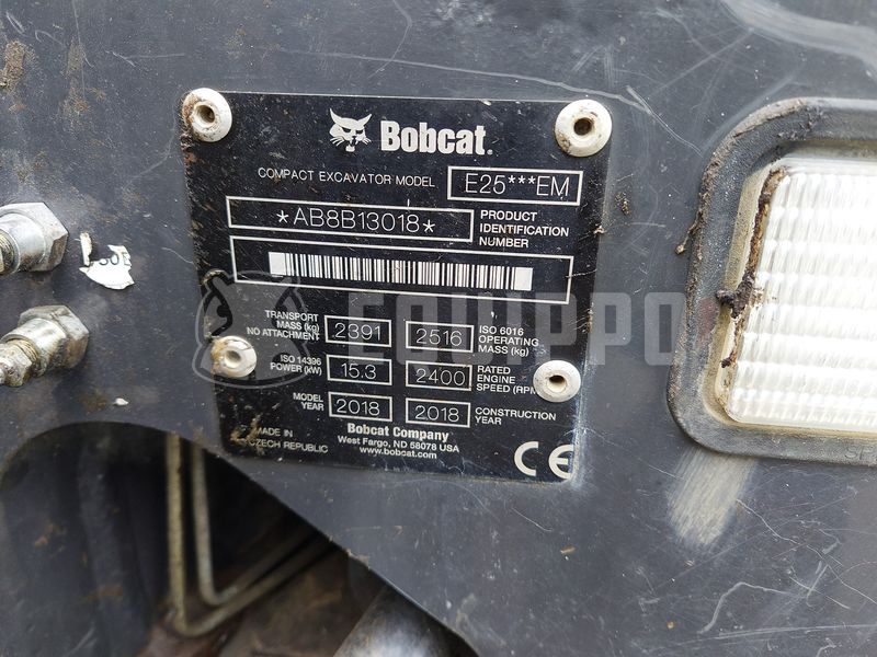 2018 BOBCAT E25-48792368