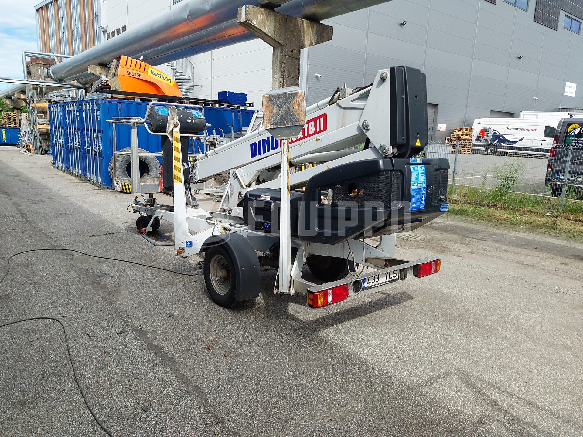 Dino 160XTB - - Gebrauchte Trailer-Mounted Boom Lift