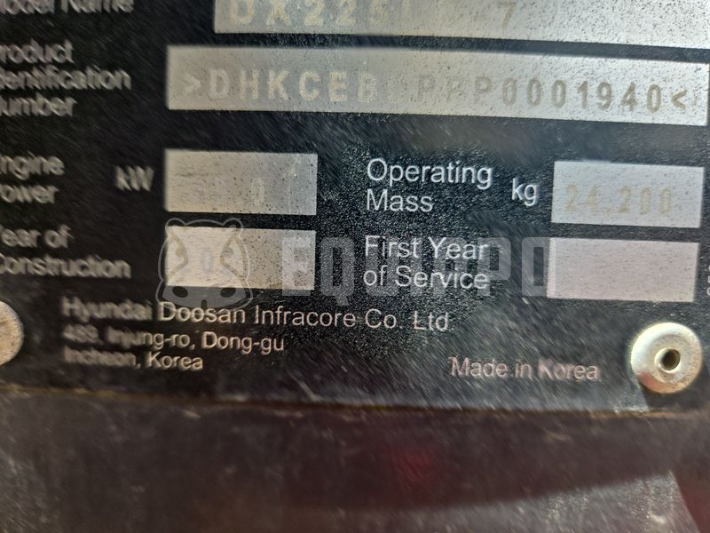 2023 Doosan DX225LC-5-48788954