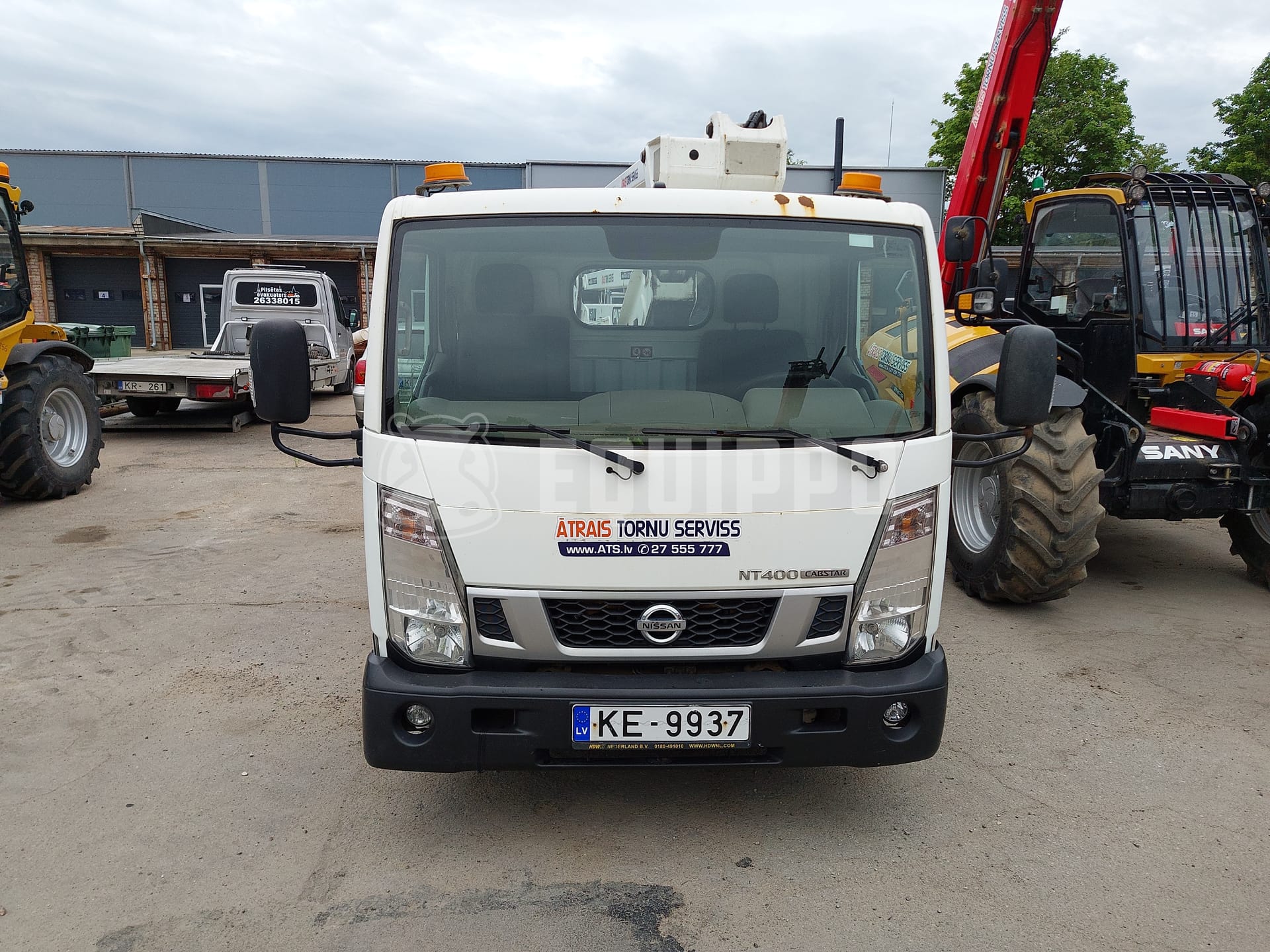 Isoli PNT205NH on NISSAN CABSTAR NT400 - - Used Truck-Mounted Boom Lift