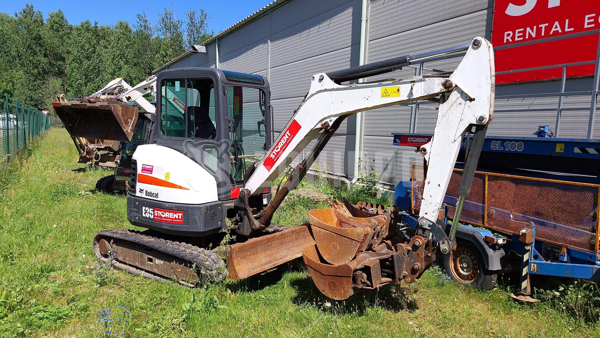 Bobcat E35 - - Gebrauchte Minibagger < 7t