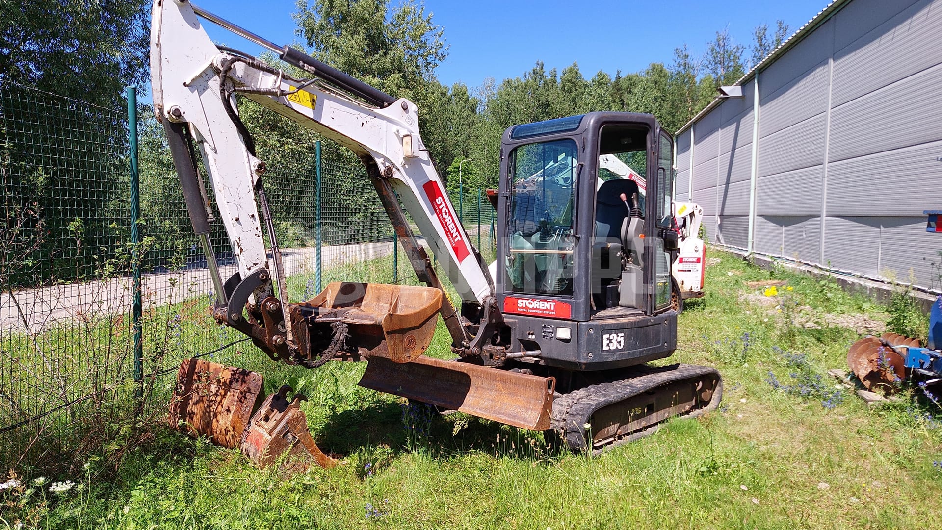 Bobcat E35 - - Gebrauchte Minibagger < 7t