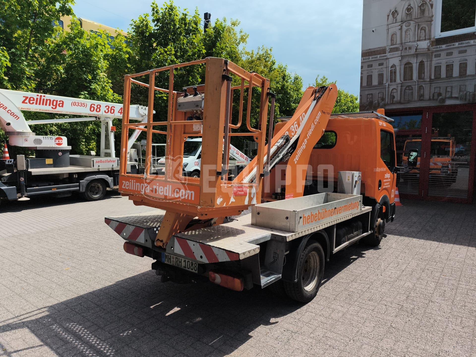 Nissan Cabstar France Elevateur Topy 100-1 - - Used Truck-Mounted Boom Lift