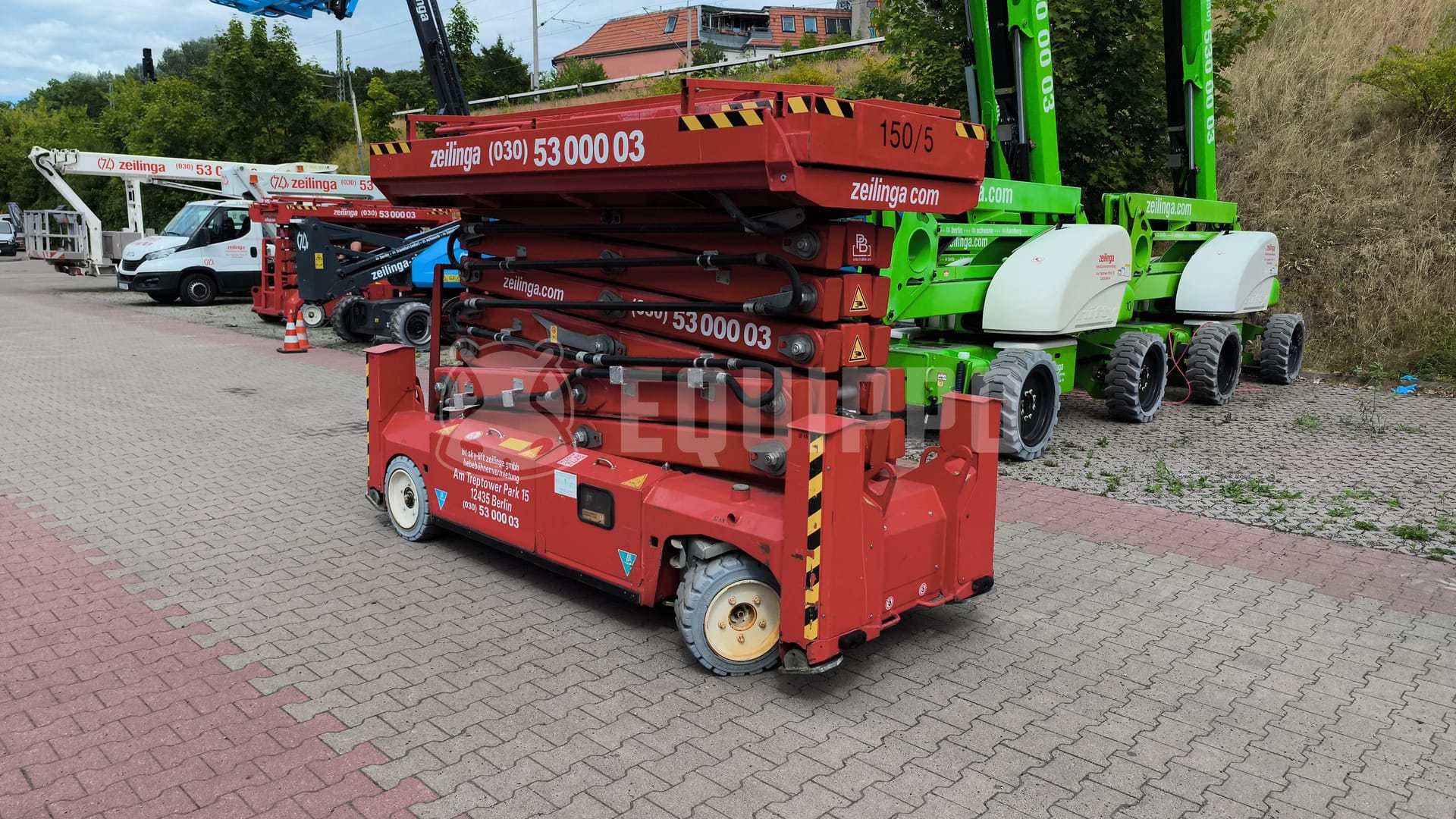 PB Lifttechnik PB PBS151-12ES  - - Used Scissor Lift