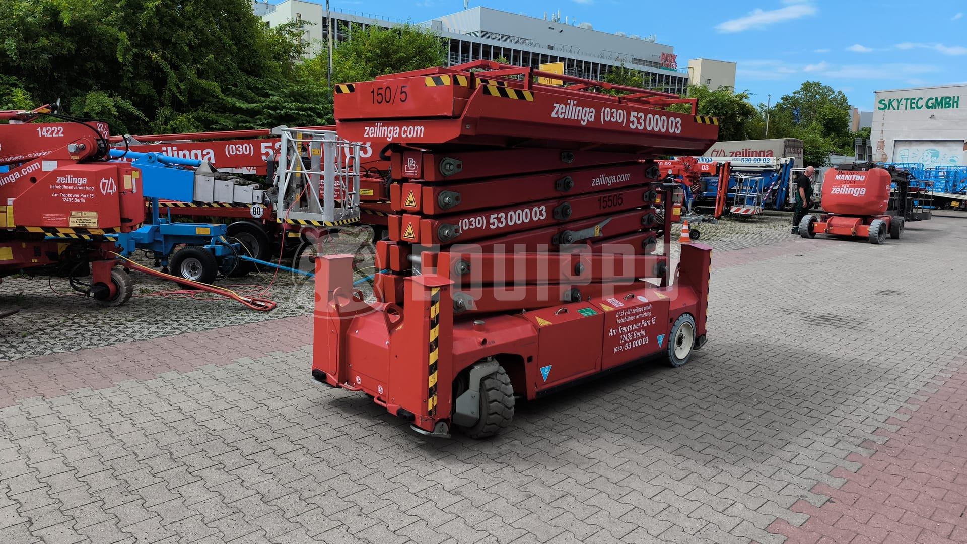 PB Lifttechnik PB PBS151-12ES  - - Used Scissor Lift
