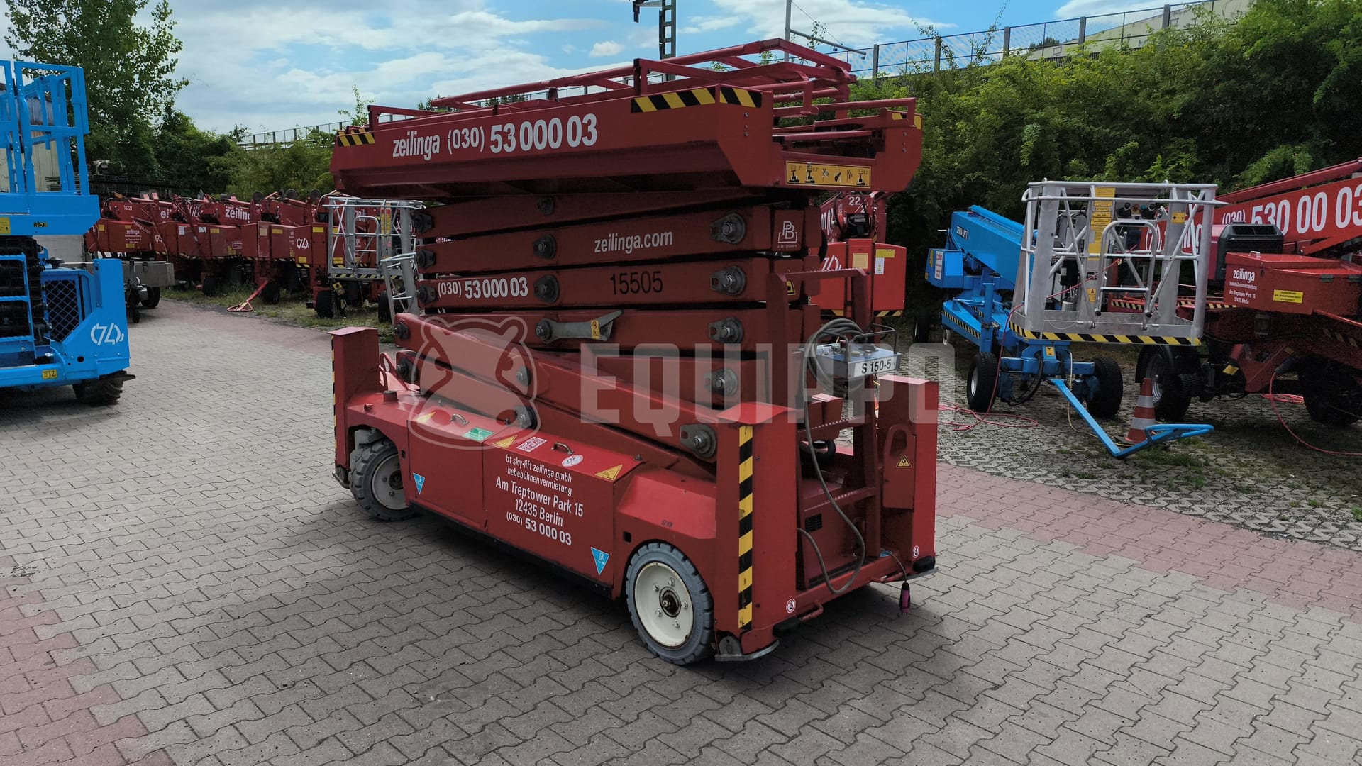 PB Lifttechnik PB PBS151-12ES  - - Used Scissor Lift