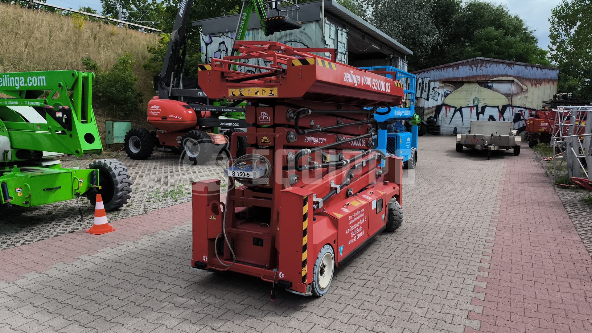 PB Lifttechnik PB PBS151-12ES  - - Used Scissor Lift