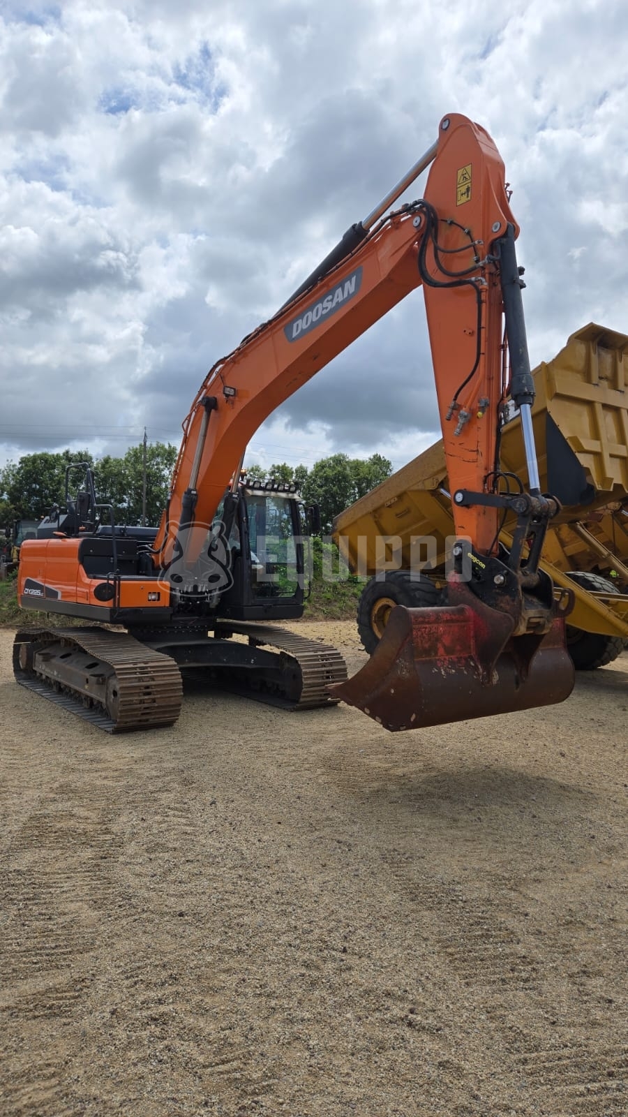 Doosan DX225LC-5 - - Gebruikte Rupsgraafmachine