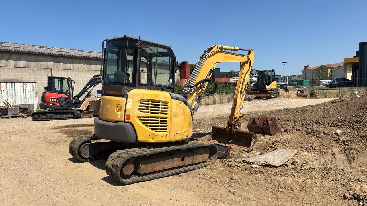 Komatsu PC55MR-3 - - Used Mini Excavator < 7t