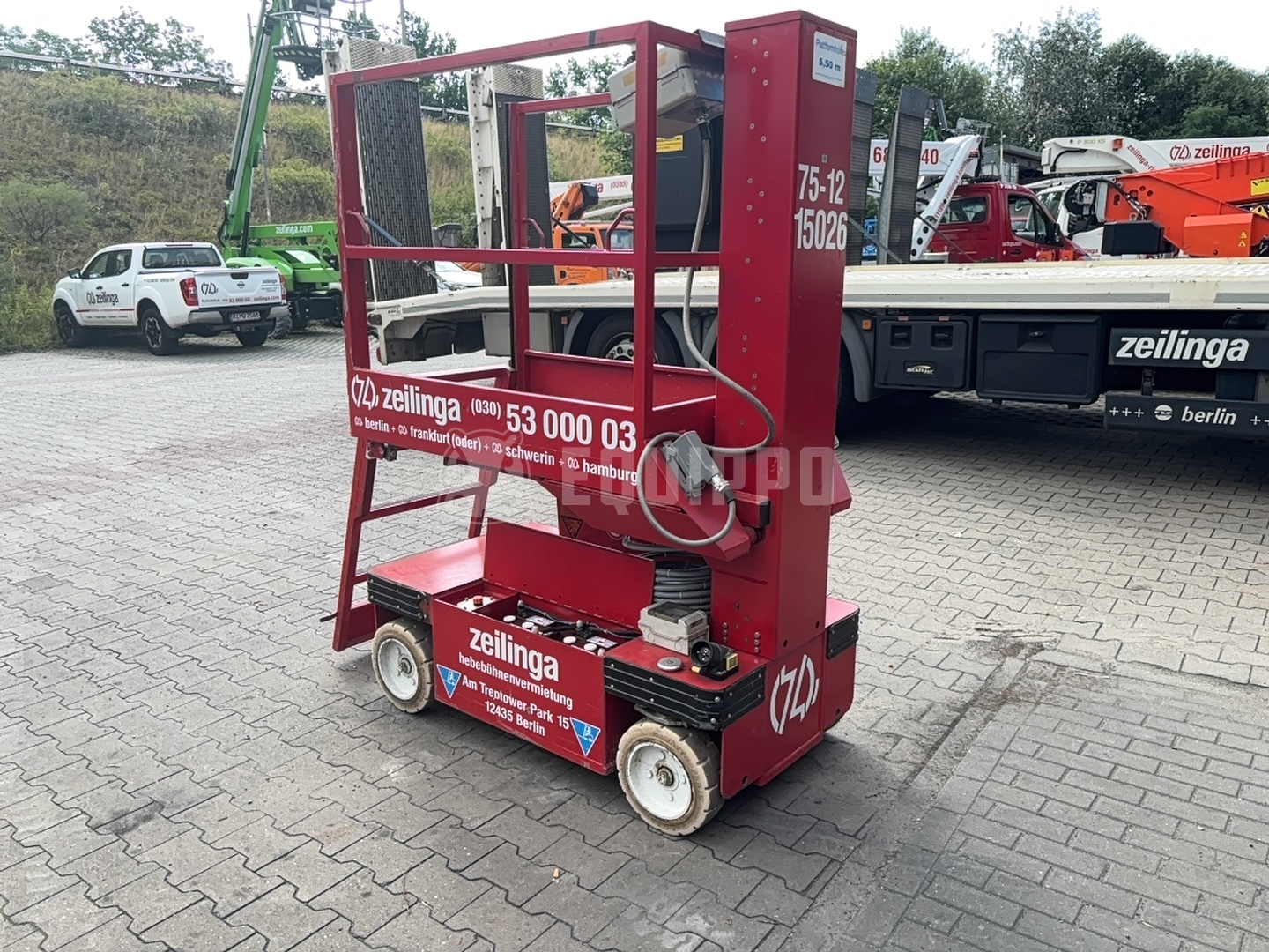 PB Lifttechnik PB 75V - - Gebrauchte Gelenkarbeitsbühne