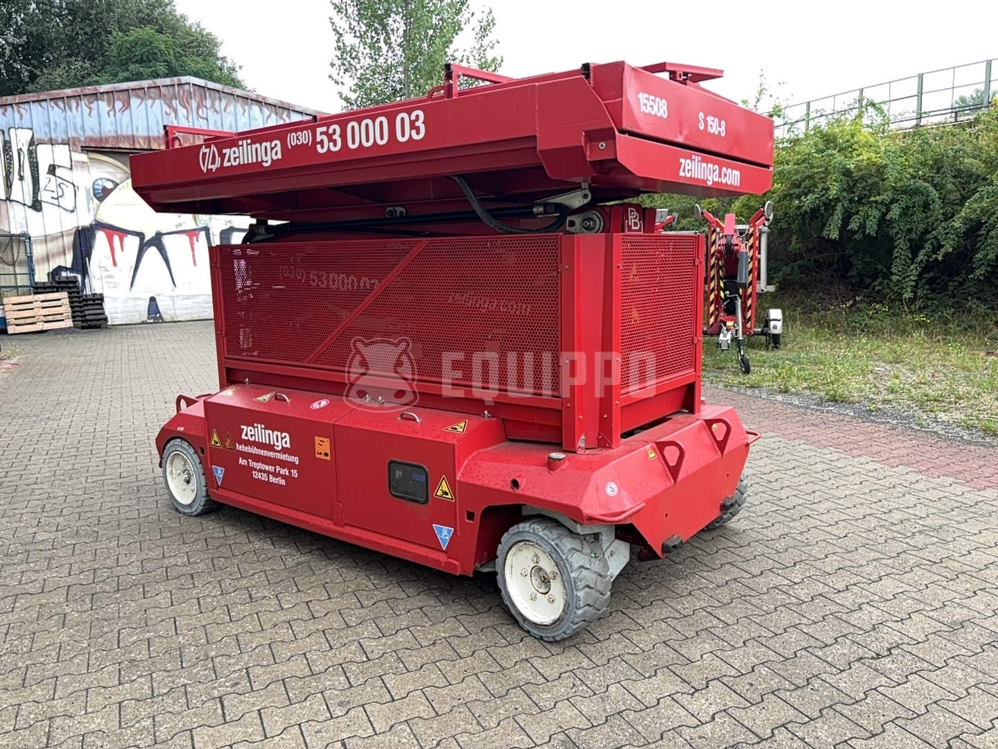 PB Lifttechnik PB S151-16E - - Used Scissor Lift
