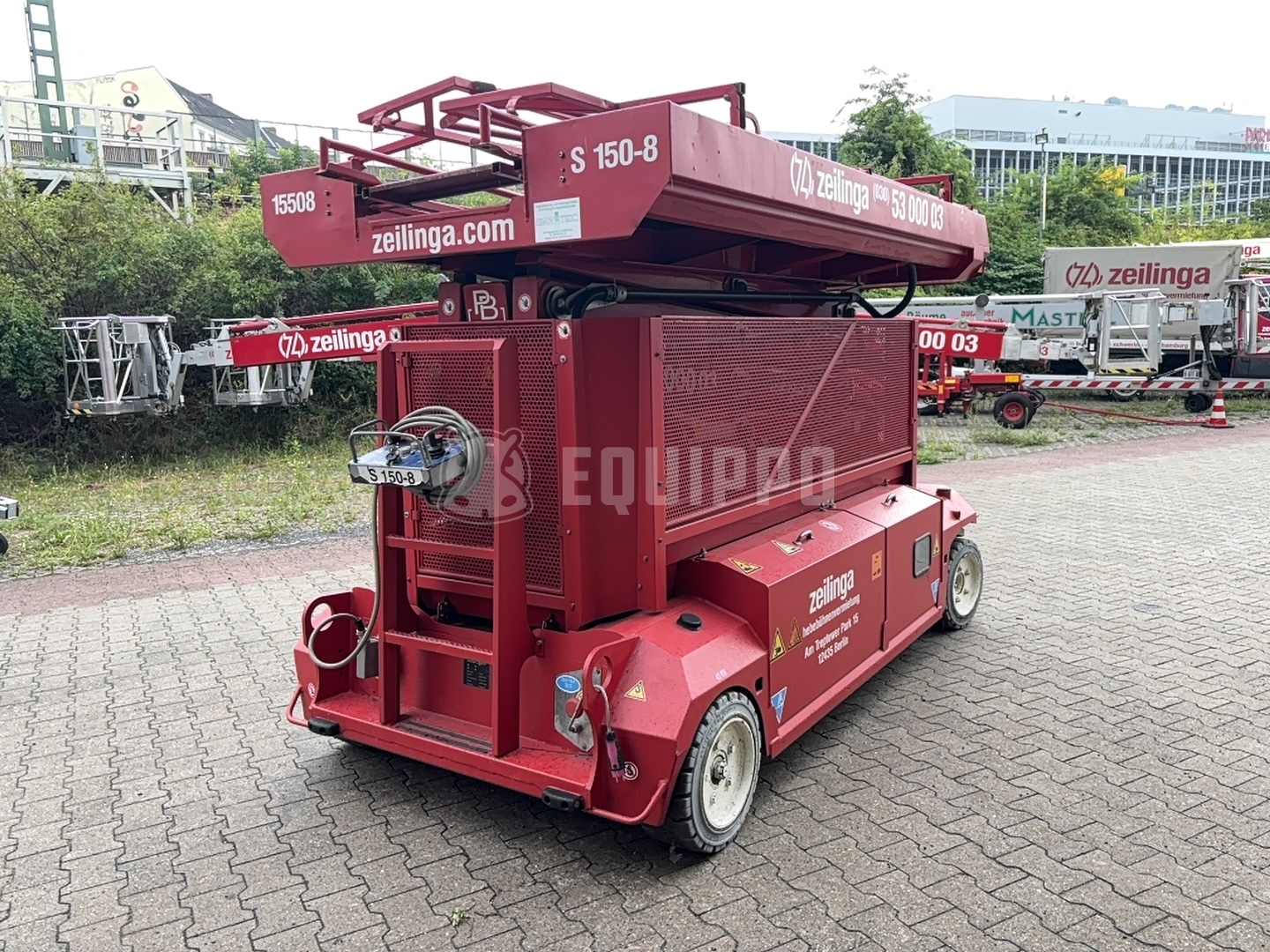 PB Lifttechnik PB S151-16E - - Used Scissor Lift