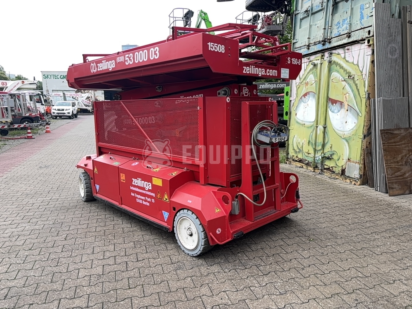 PB Lifttechnik PB S151-16E - - Used Scissor Lift