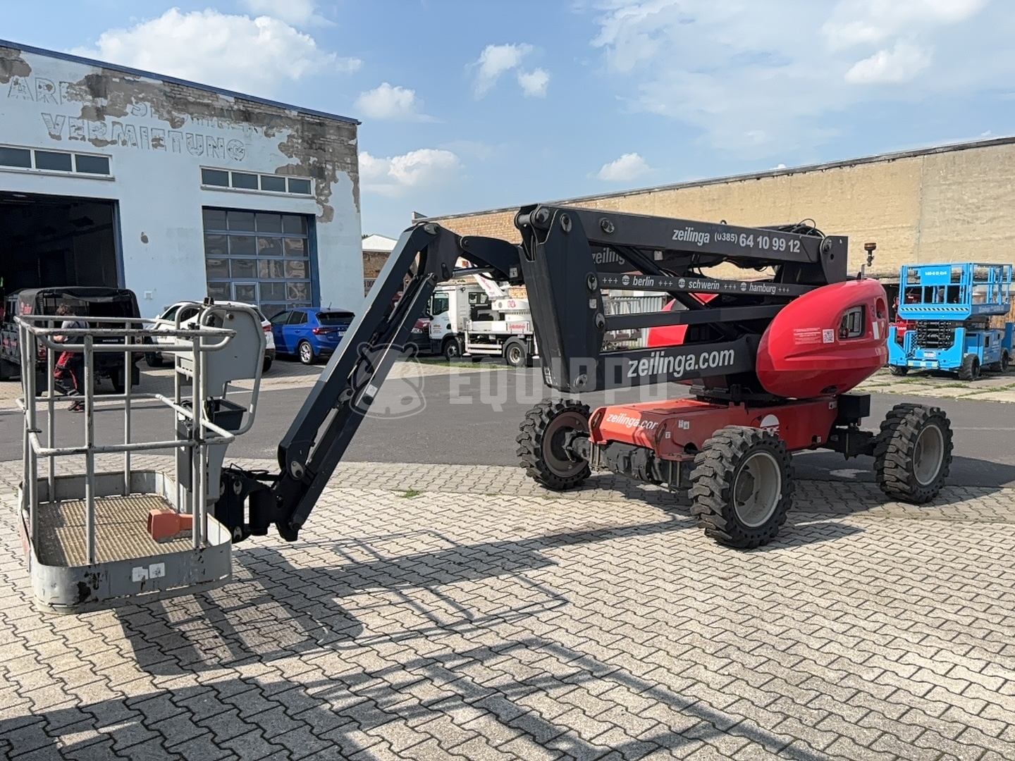 Manitou 160 Atj - - Plataforma Articulada Usada