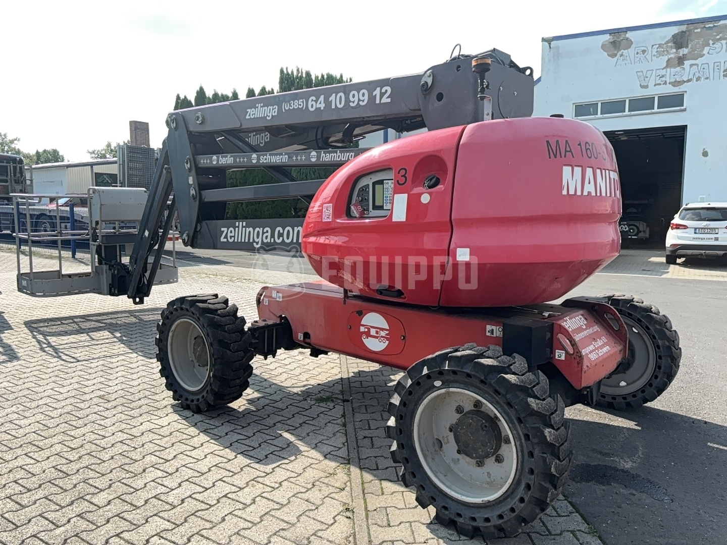 Manitou 160 Atj - - Plataforma Articulada Usada