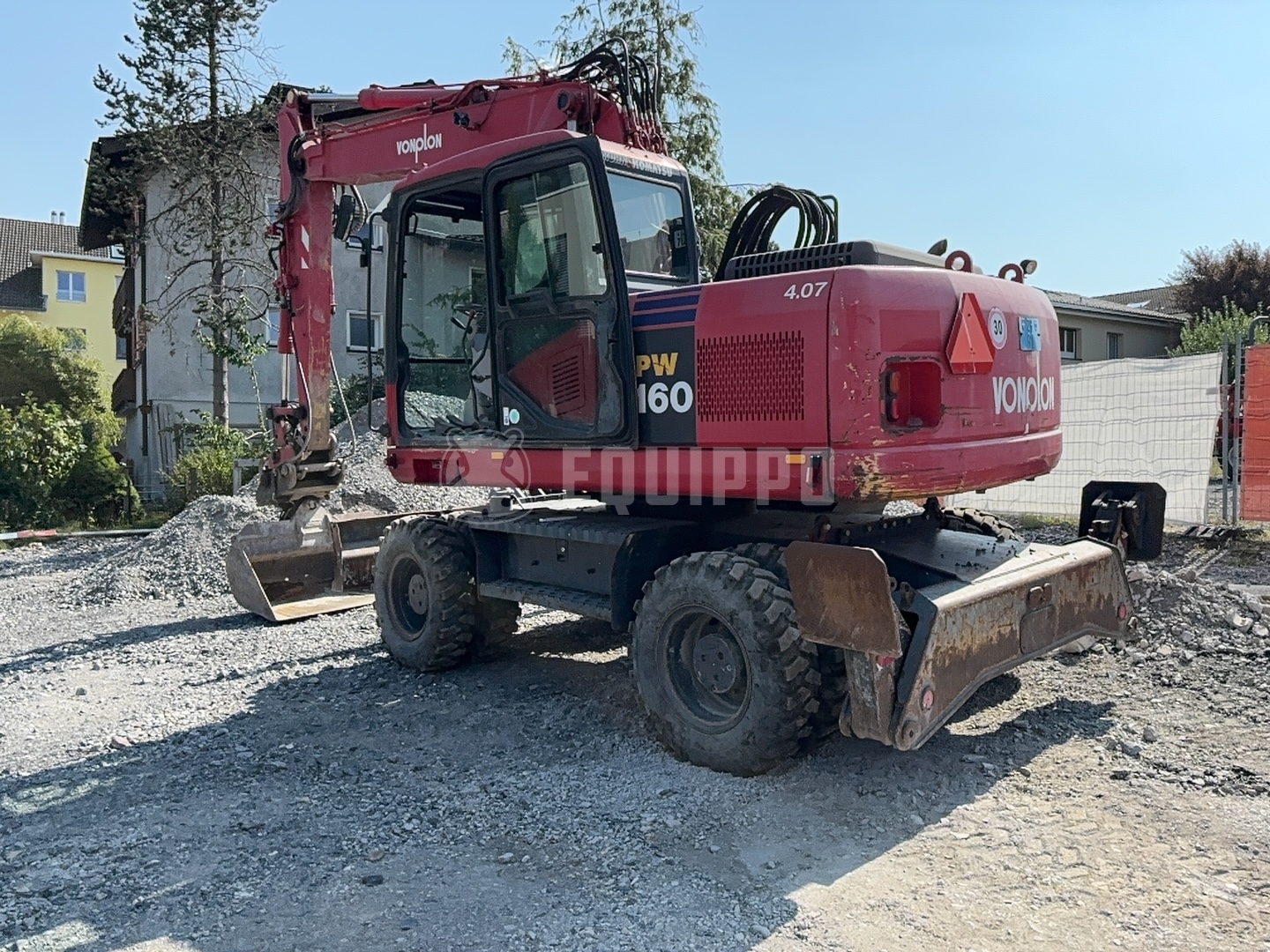 Komatsu PW160-7K - - Used Wheeled Excavator