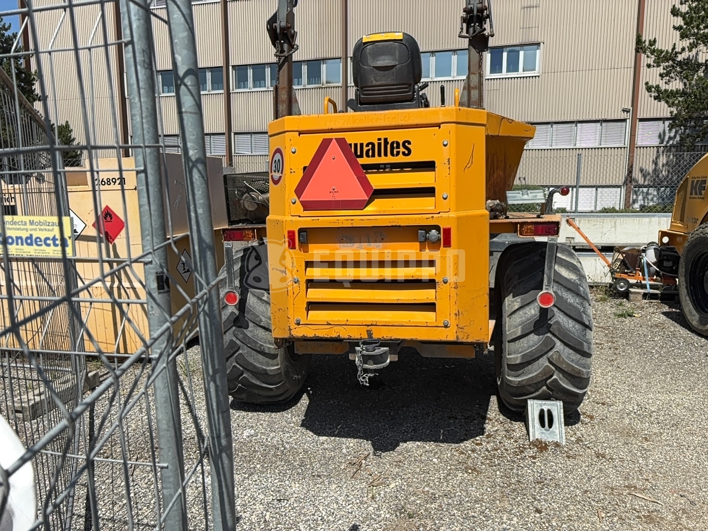 Thwaites MACH 597 engine damage - - Mini-Dumper d’Occasion