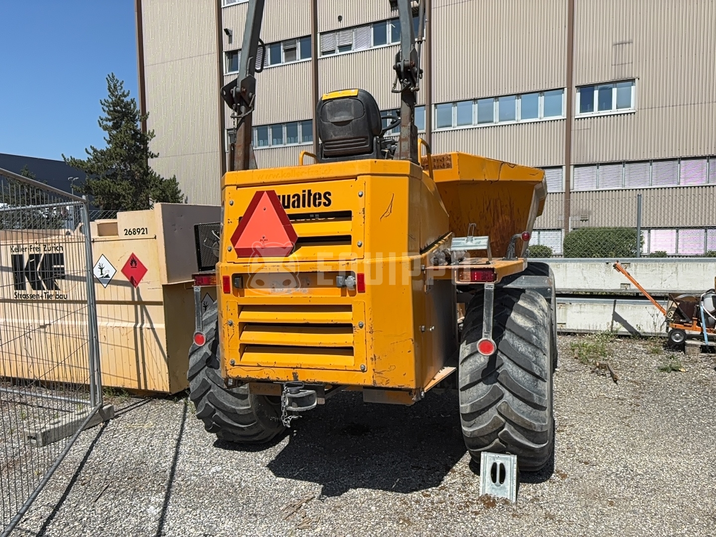 Thwaites MACH 597 engine damage - - Mini-Dumper d’Occasion