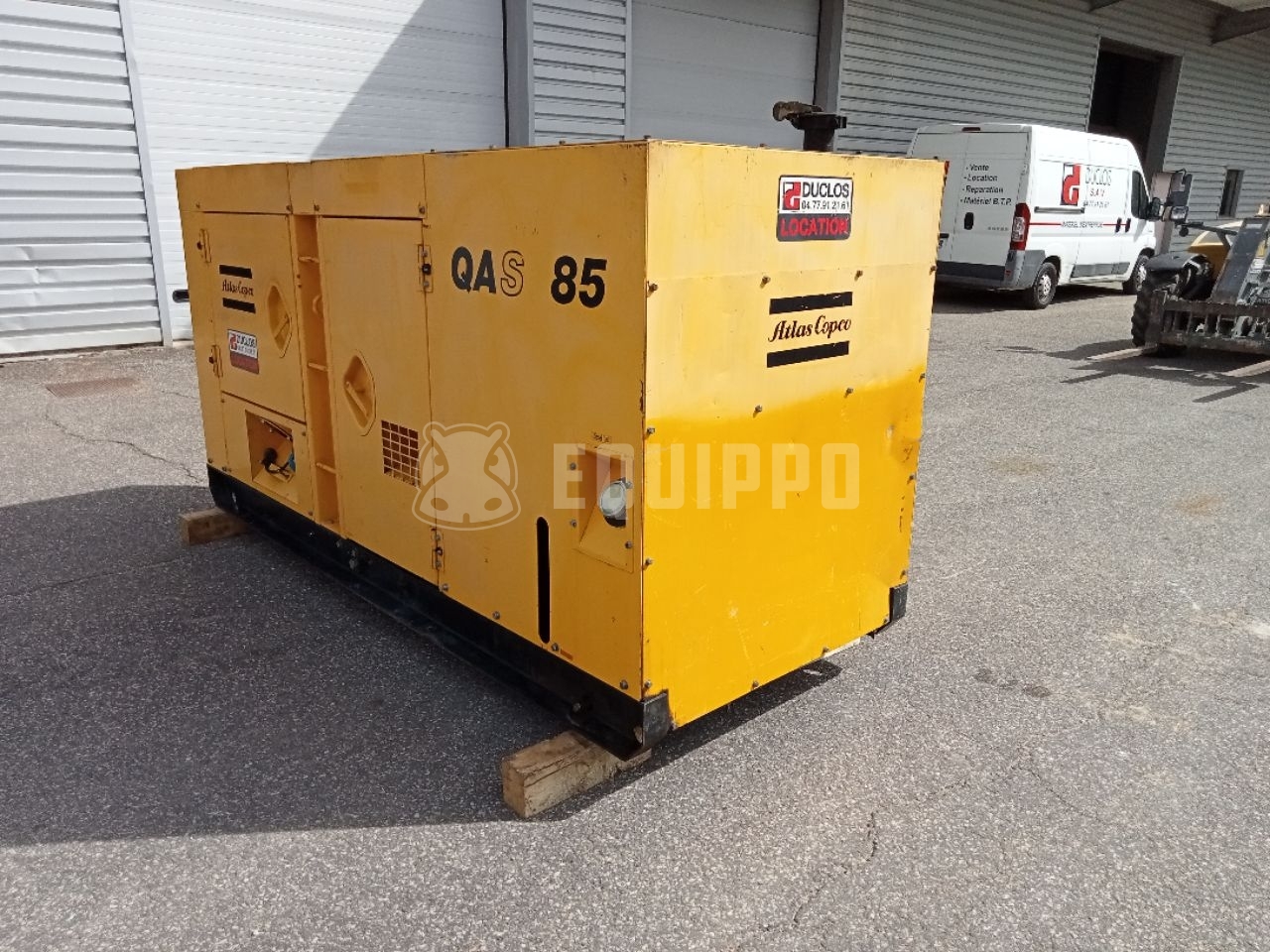 Atlas Copco QAS-85 - - Used Generator Set