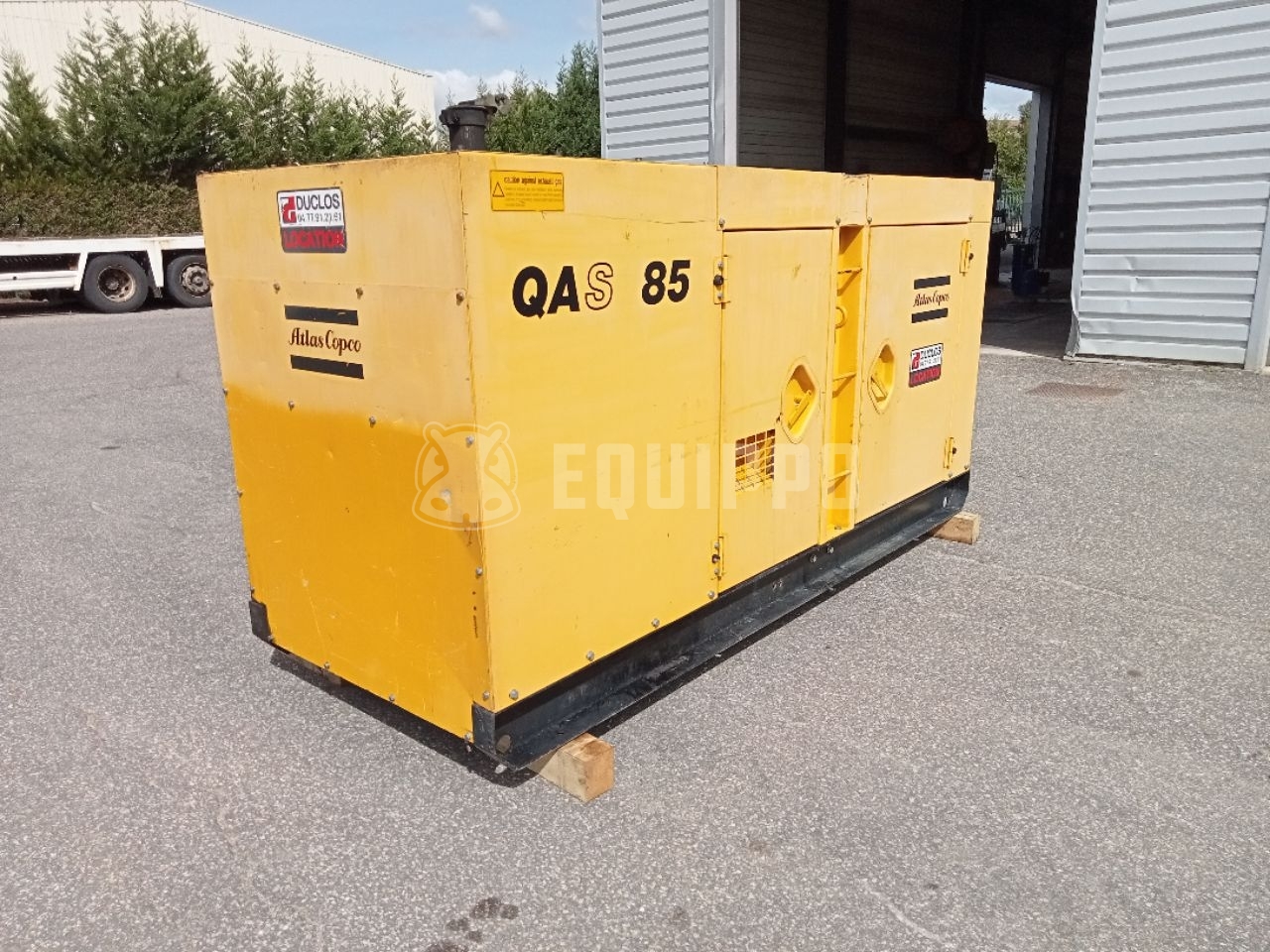 Atlas Copco QAS-85 - - Used Generator Set