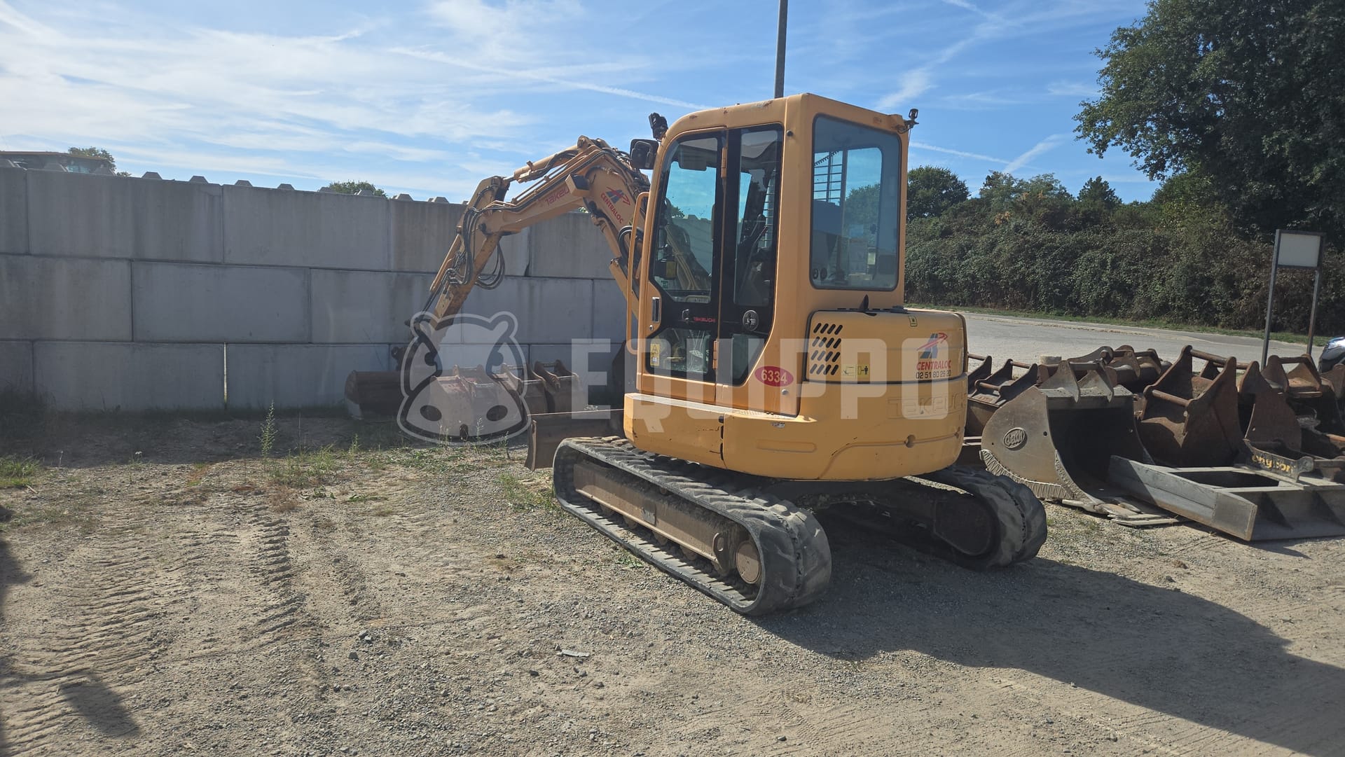 Takeuchi TB153FR - - Used Mini Excavator < 7t