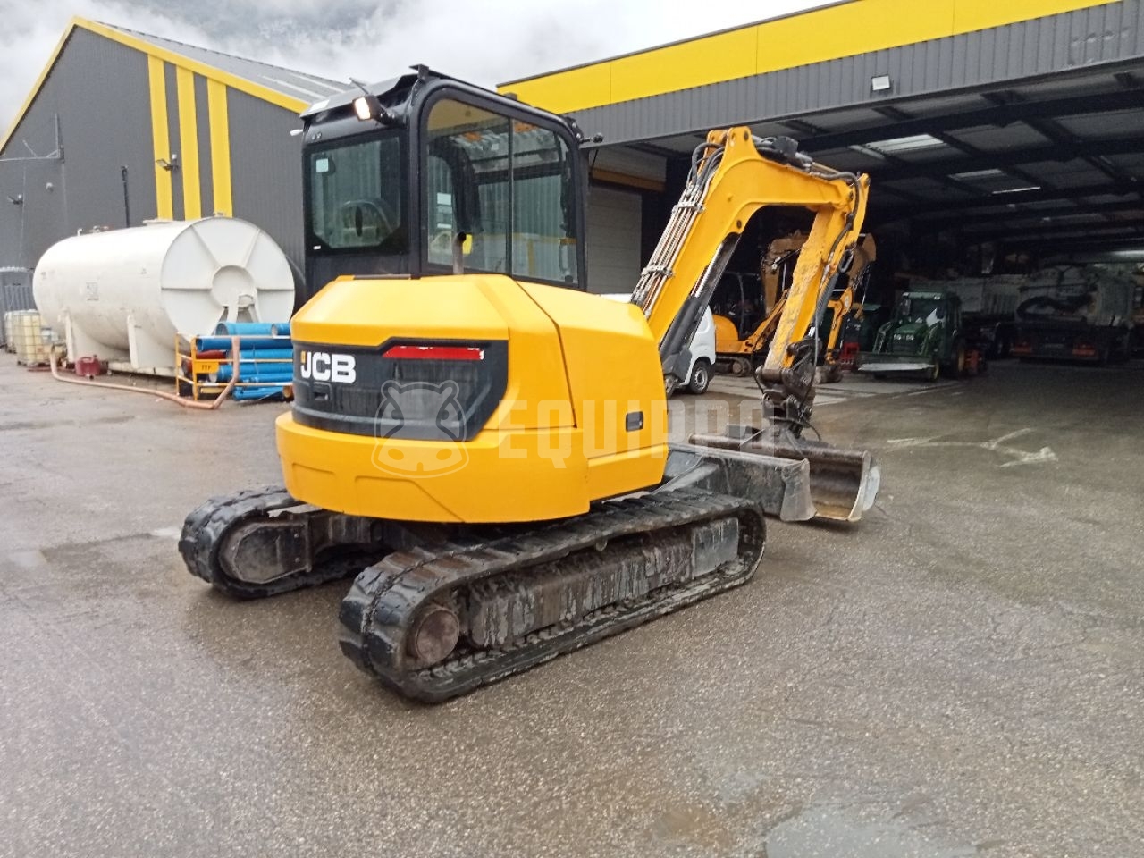 JCB 55Z-1 T3 - - Mini Excavadora Usada