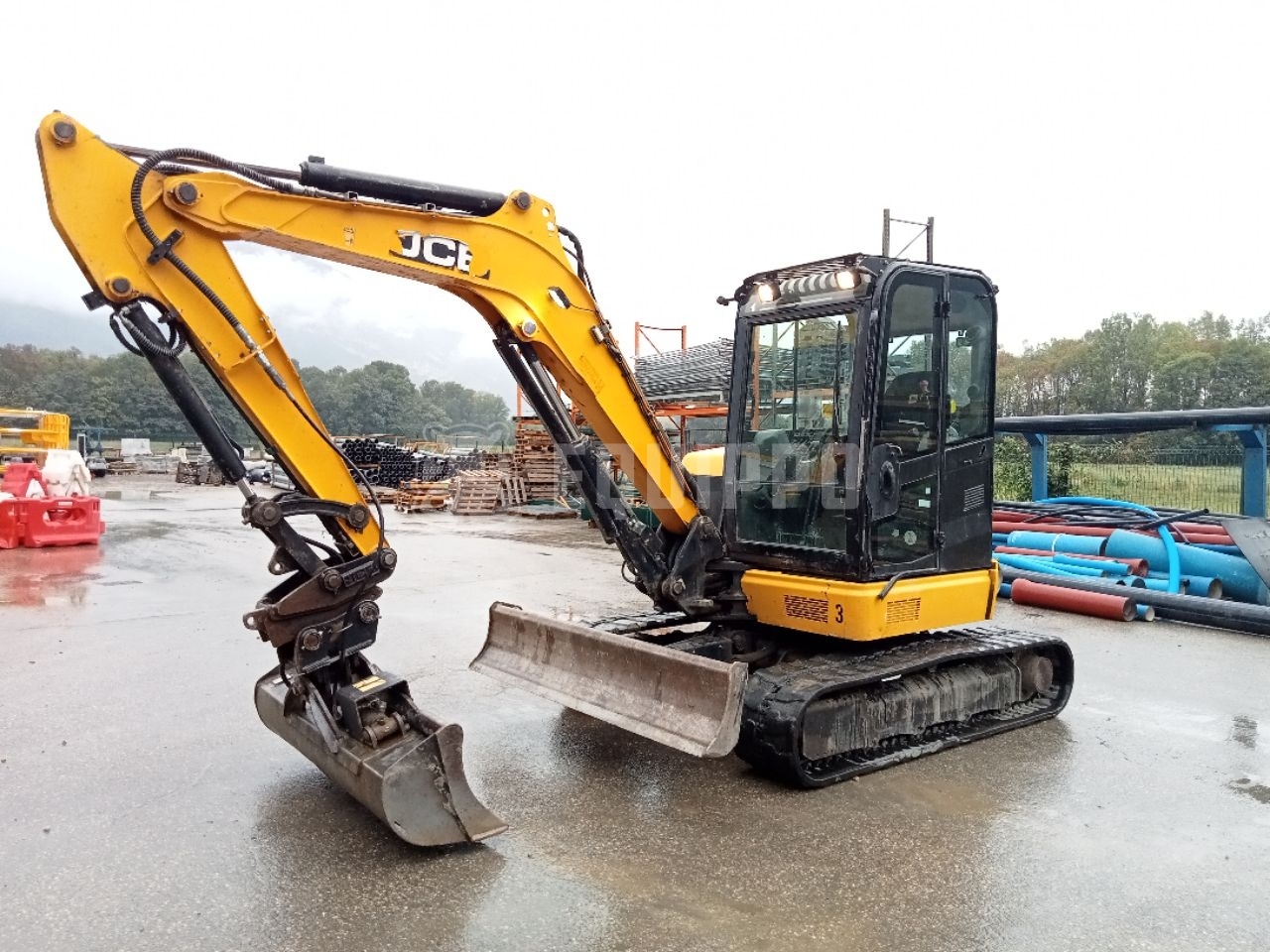 JCB 55Z-1 T3 - - Mini Excavadora Usada