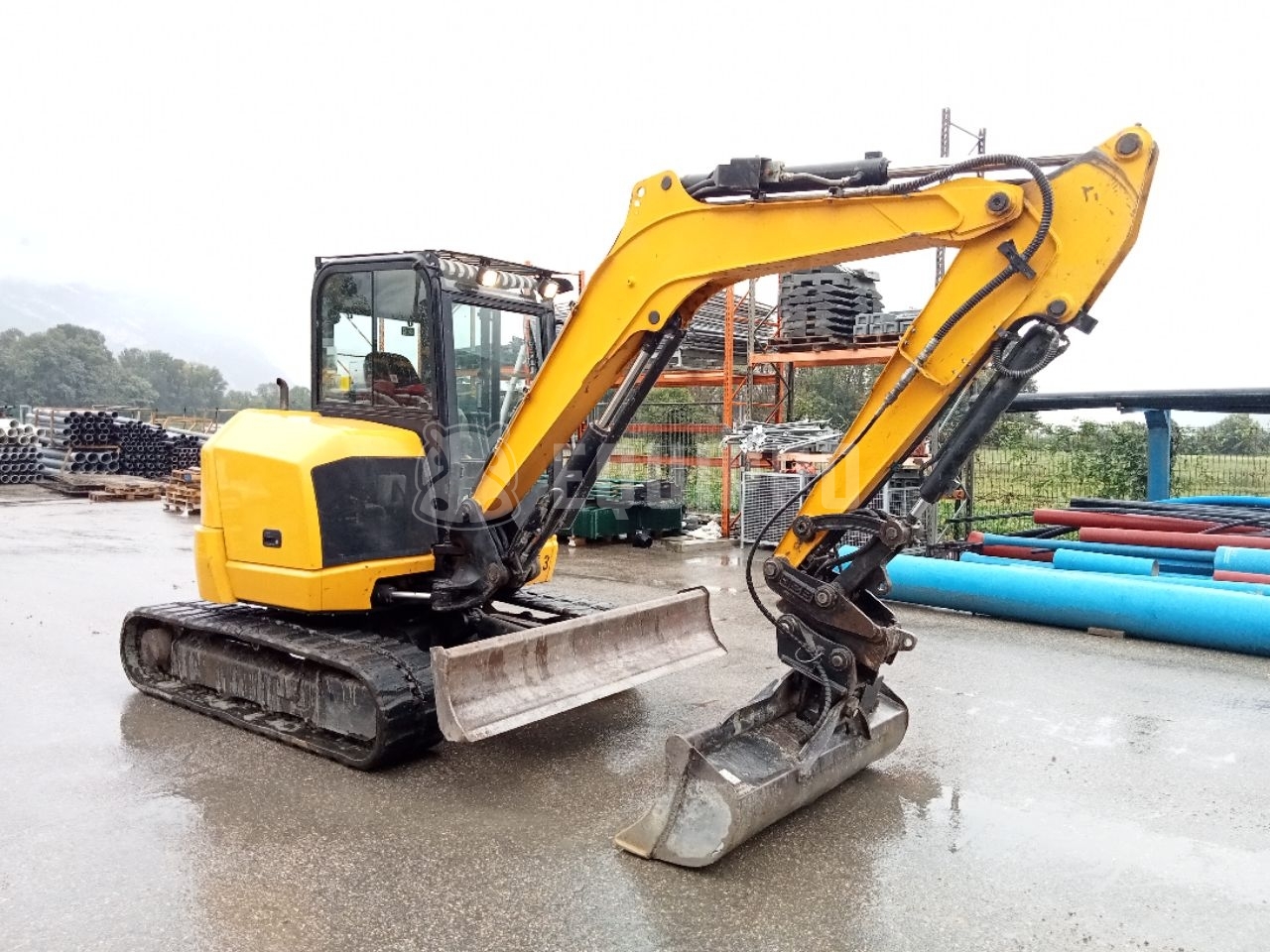 JCB 55Z-1 T3 - - Mini Excavadora Usada