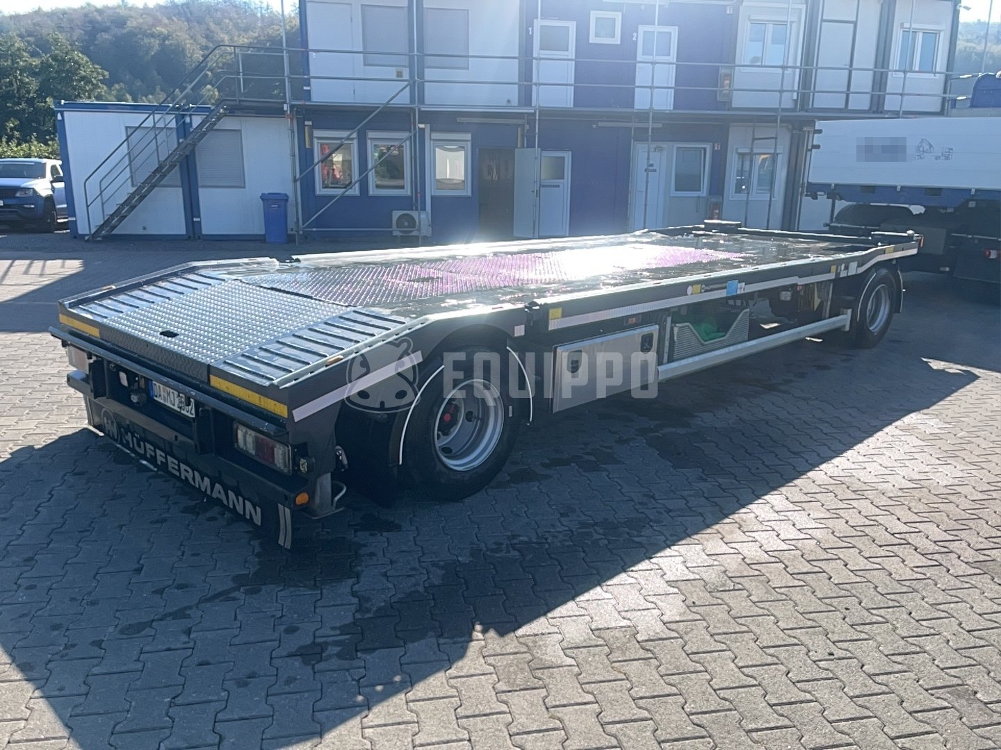 Hüffermann HPA 20.72 Multi-Carrier - - Gebruikte Dieplader oplegger