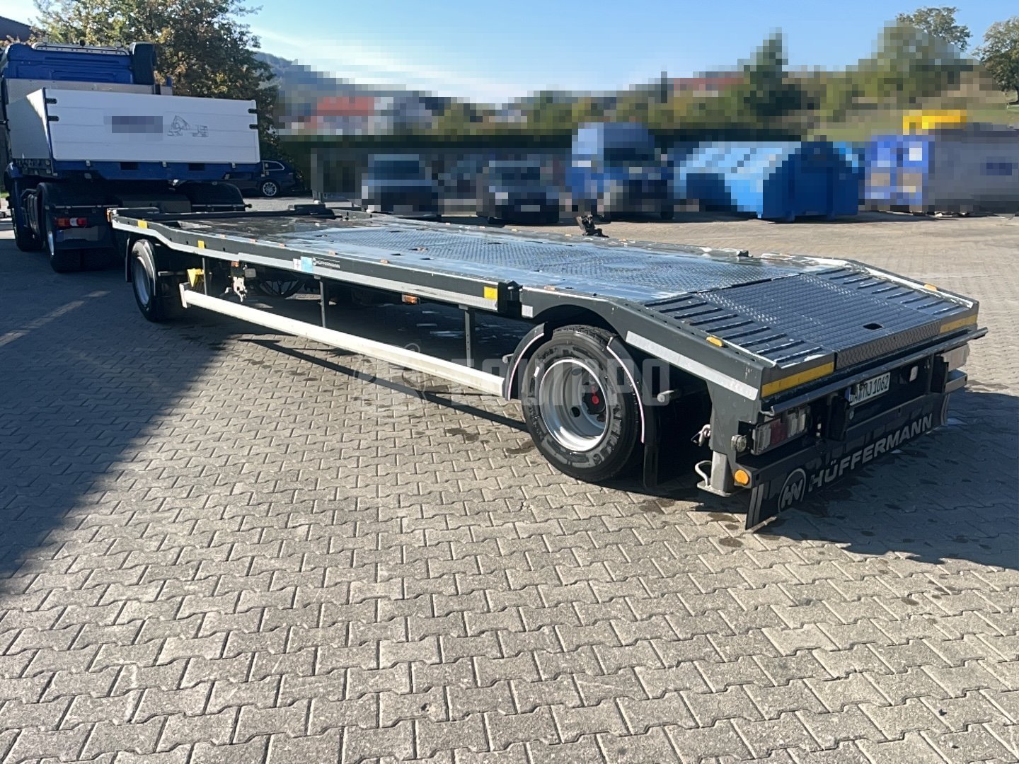 Hüffermann HPA 20.72 Multi-Carrier - - Gebruikte Dieplader oplegger