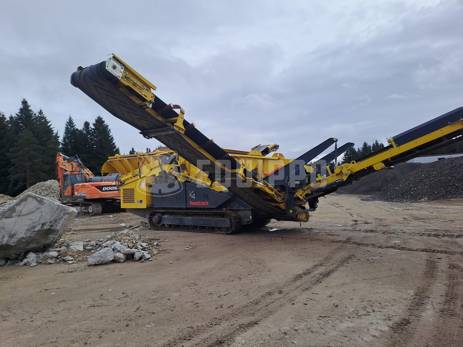 Keestrack K4  - - Gebruikte Zeefinstallatie