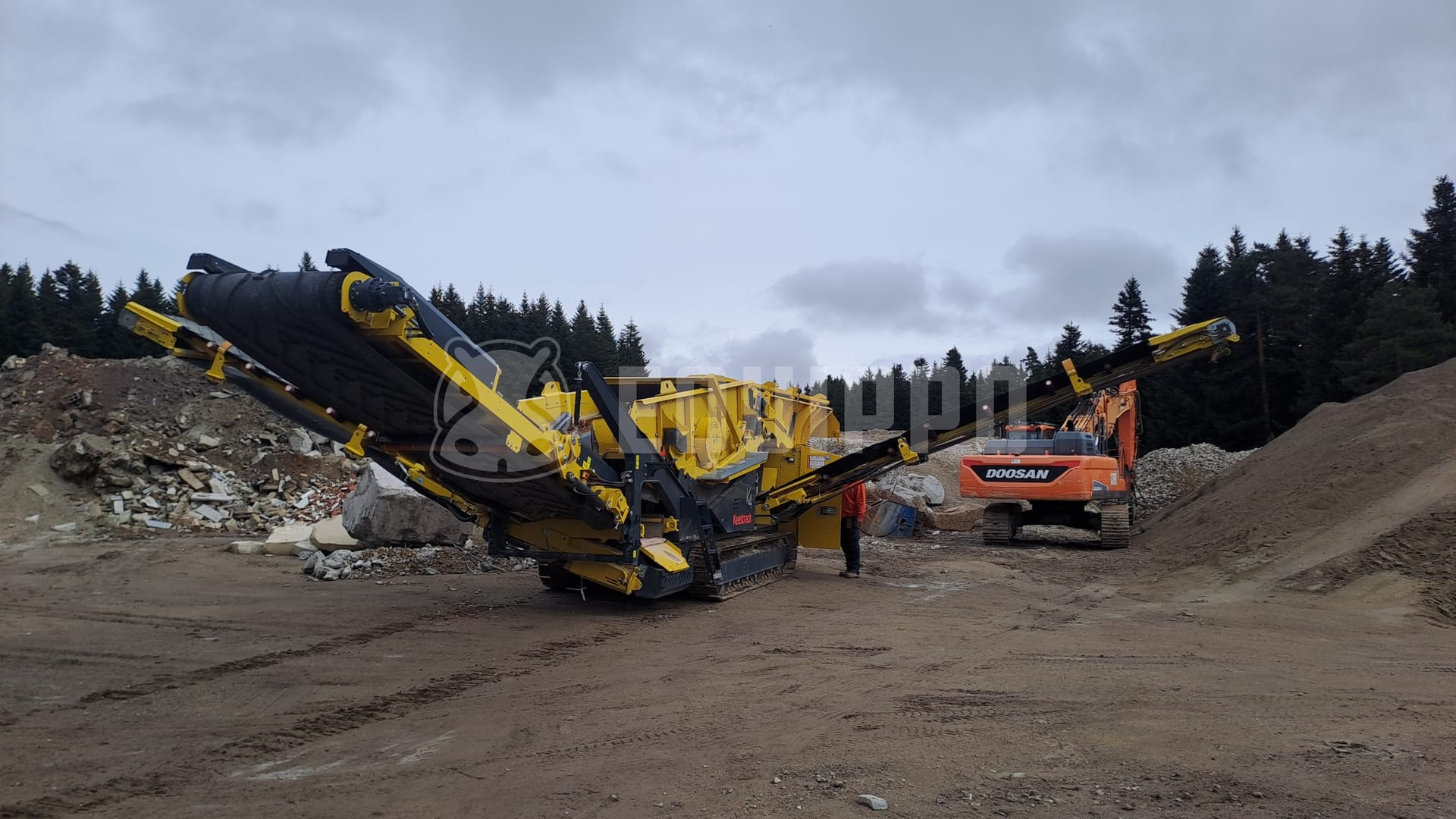 Keestrack K4  - - Gebruikte Zeefinstallatie