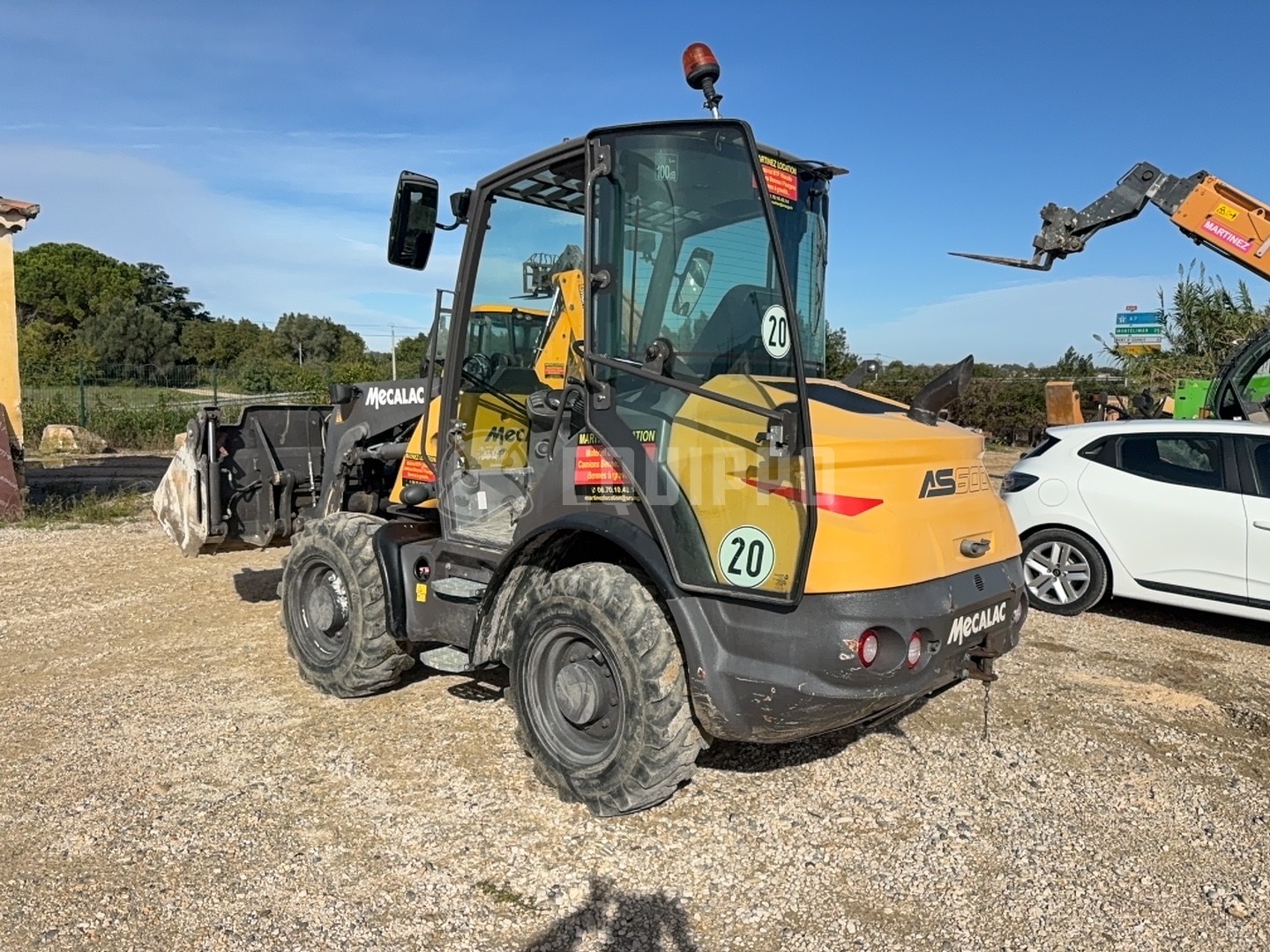 Mecalac AS600 - - Gebruikte Wiellader