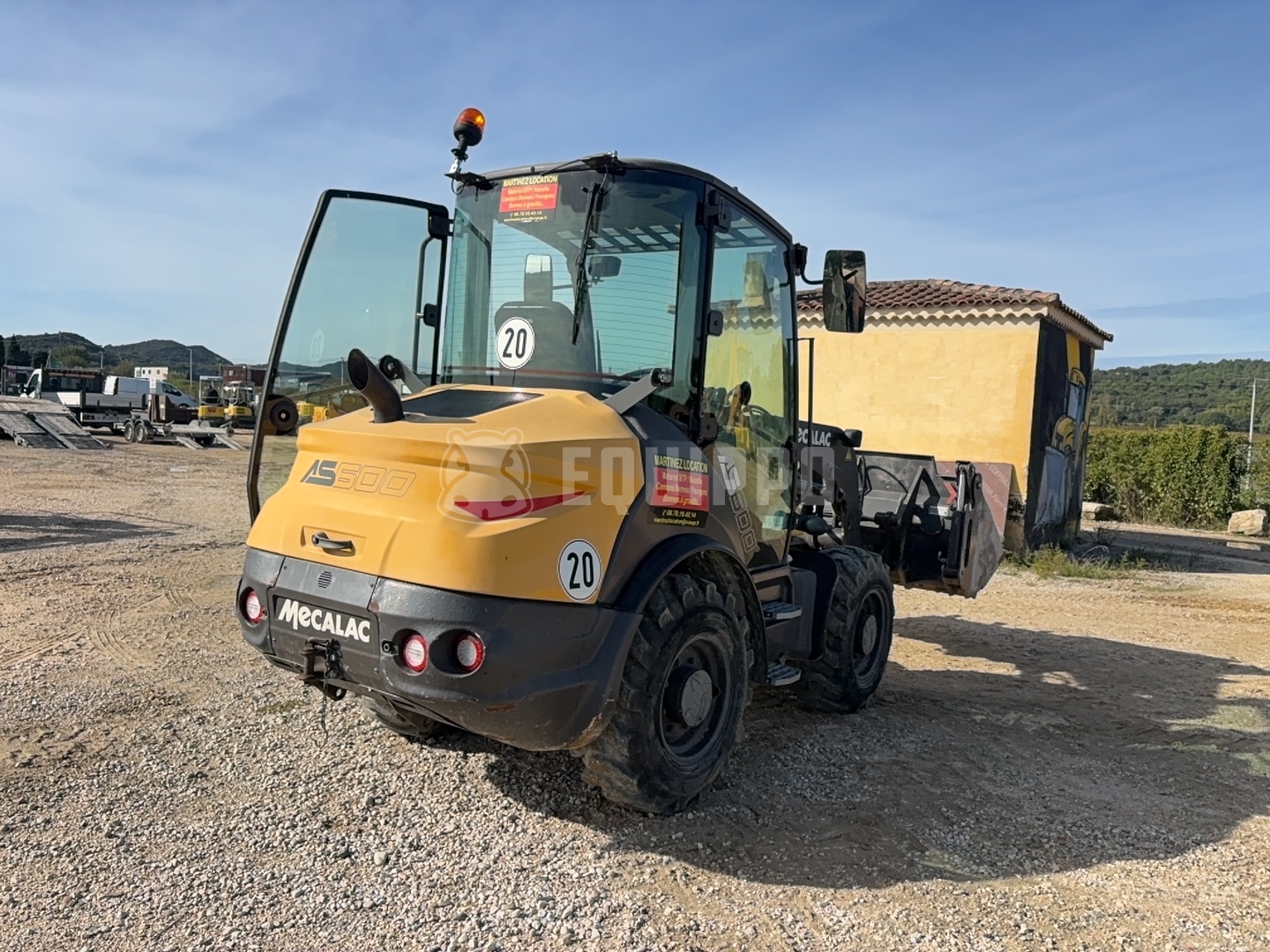 Mecalac AS600 - - Gebruikte Wiellader