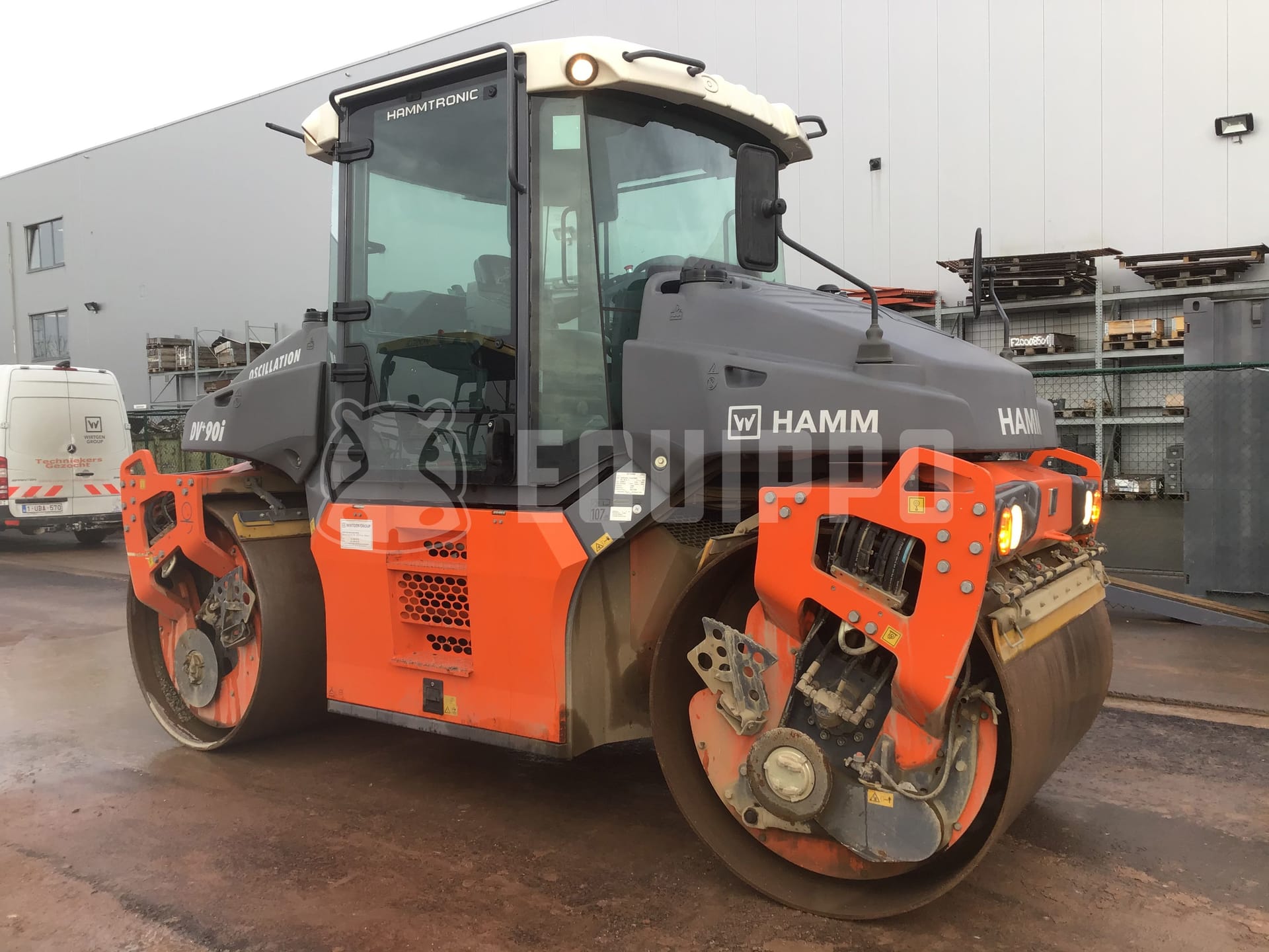 Hamm DV+ 90i VO-S  - - Used Tandem Roller