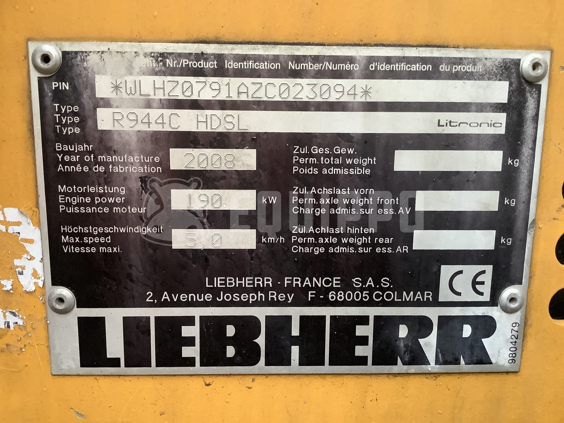 Liebherr R944C HDSL Litronic  - - Gebruikte Industriële Graafmachine