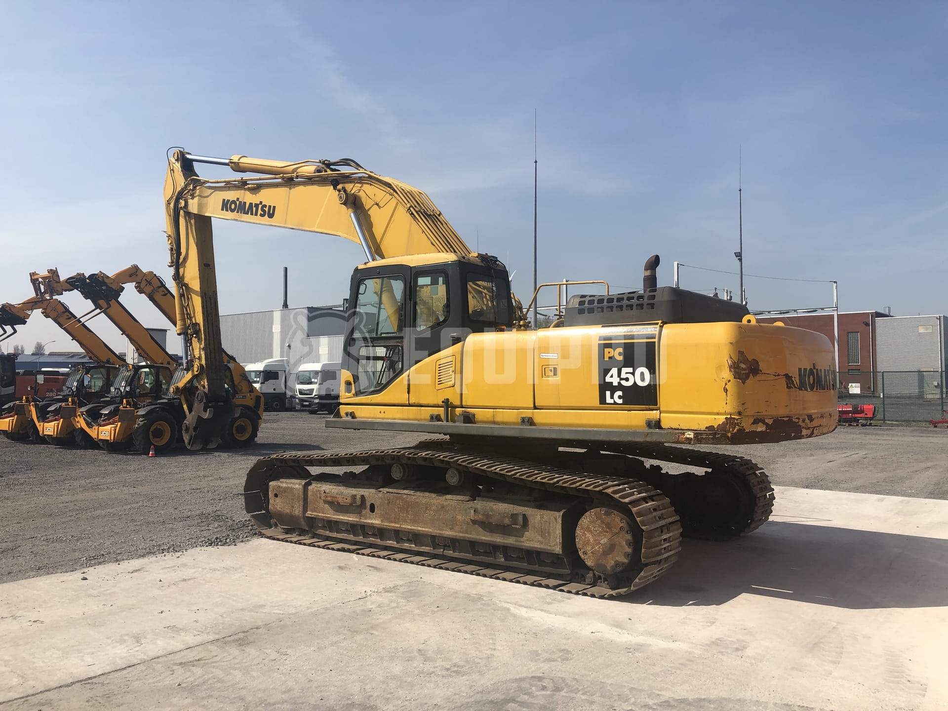 Komatsu PC450LC-7  - - Used Tracked Excavator
