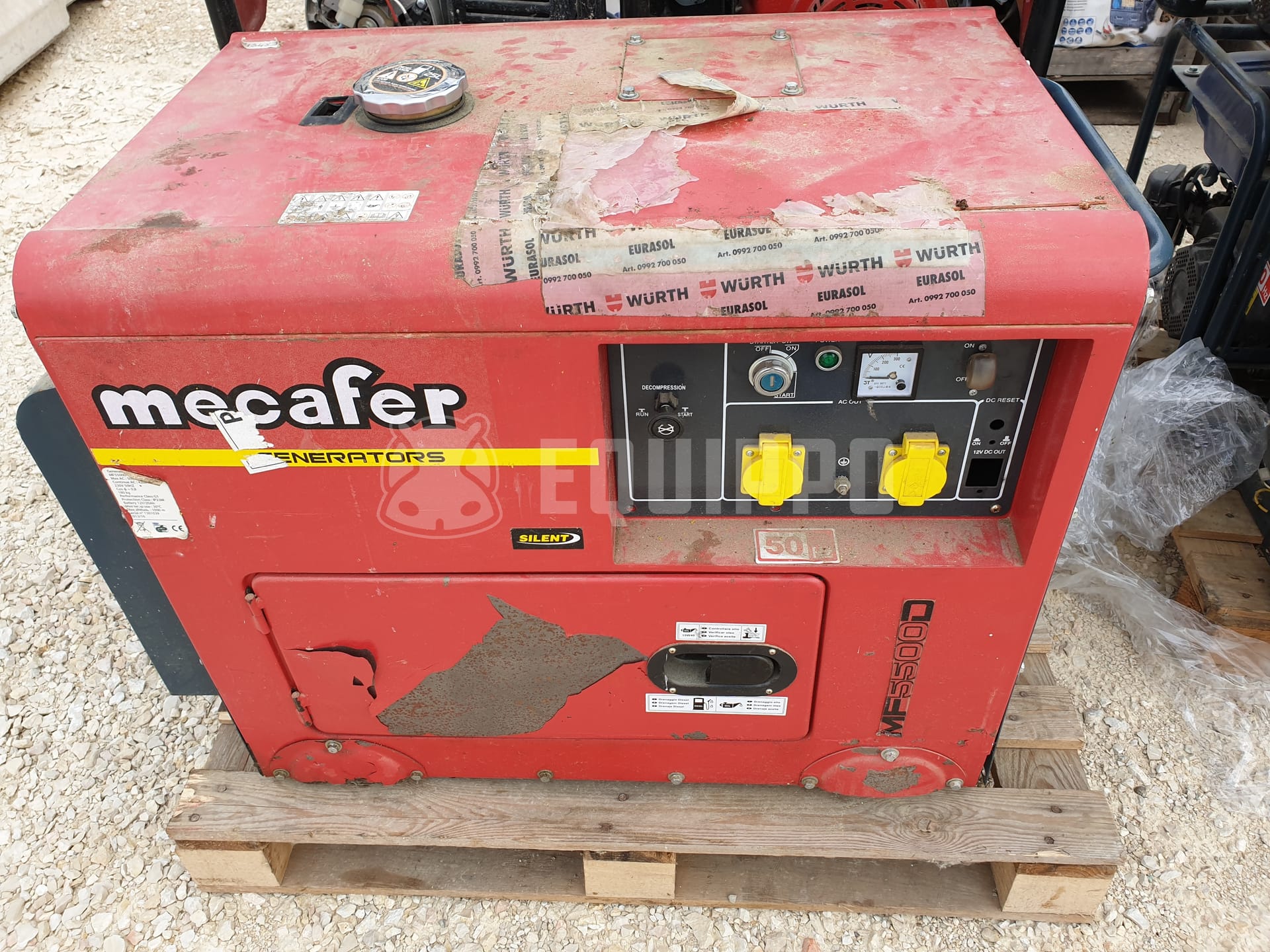 Mecafer MF 5500D  - - Used Generator Set