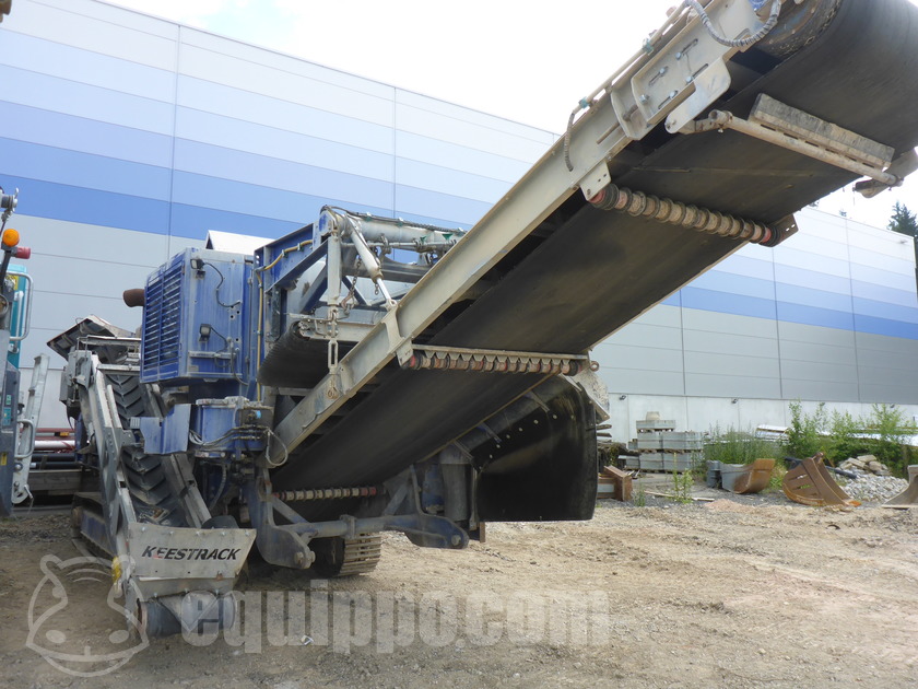 Keestrack Destroyer - 1313  - Functional Test / Conveyors - Used Crusher