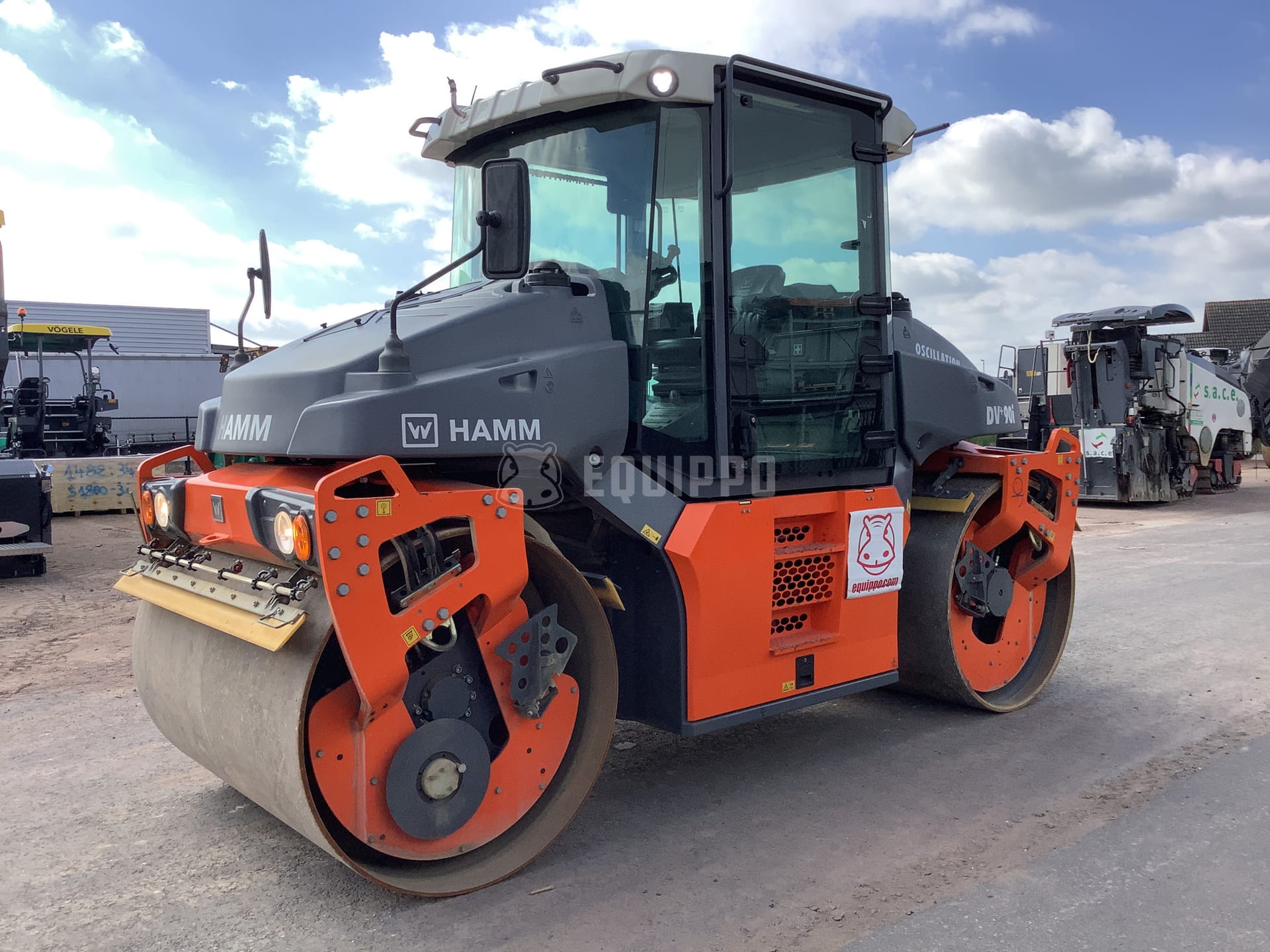 Hamm DV + 90i VO - S - - Used Tandem Roller
