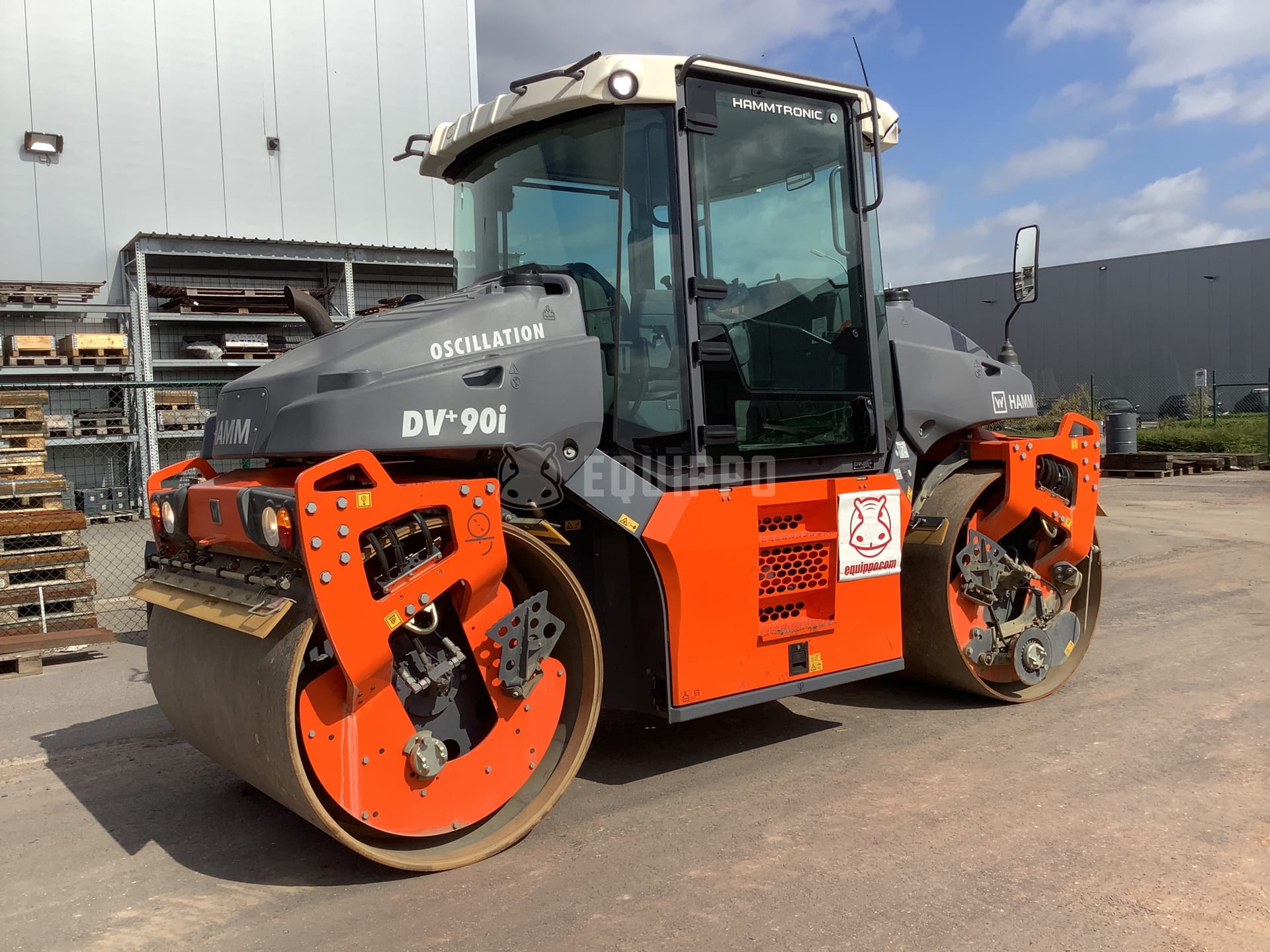 Hamm DV + 90i VO - S - - Used Tandem Roller