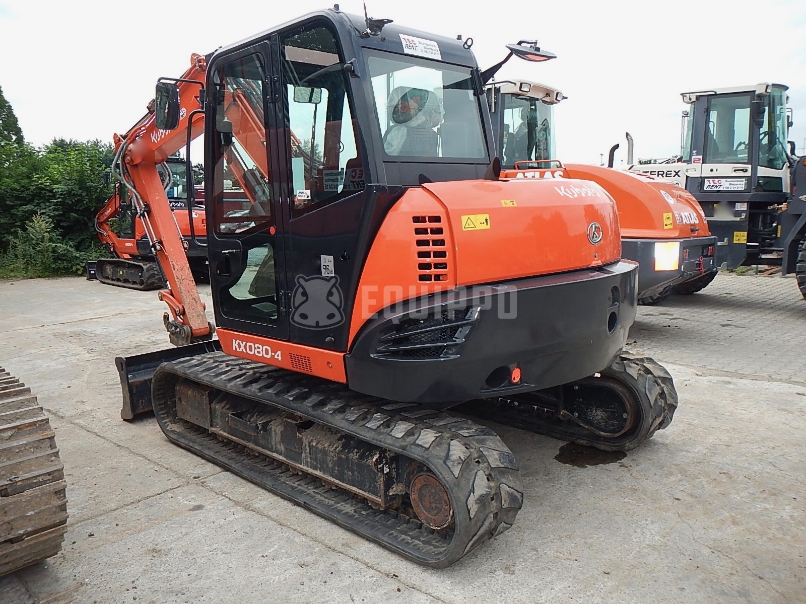 Kubota KX080-4  - - Used Midi Excavator 7t - 12t