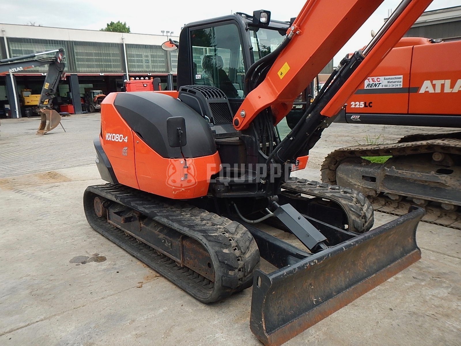 Kubota KX080-4  - - Used Midi Excavator 7t - 12t