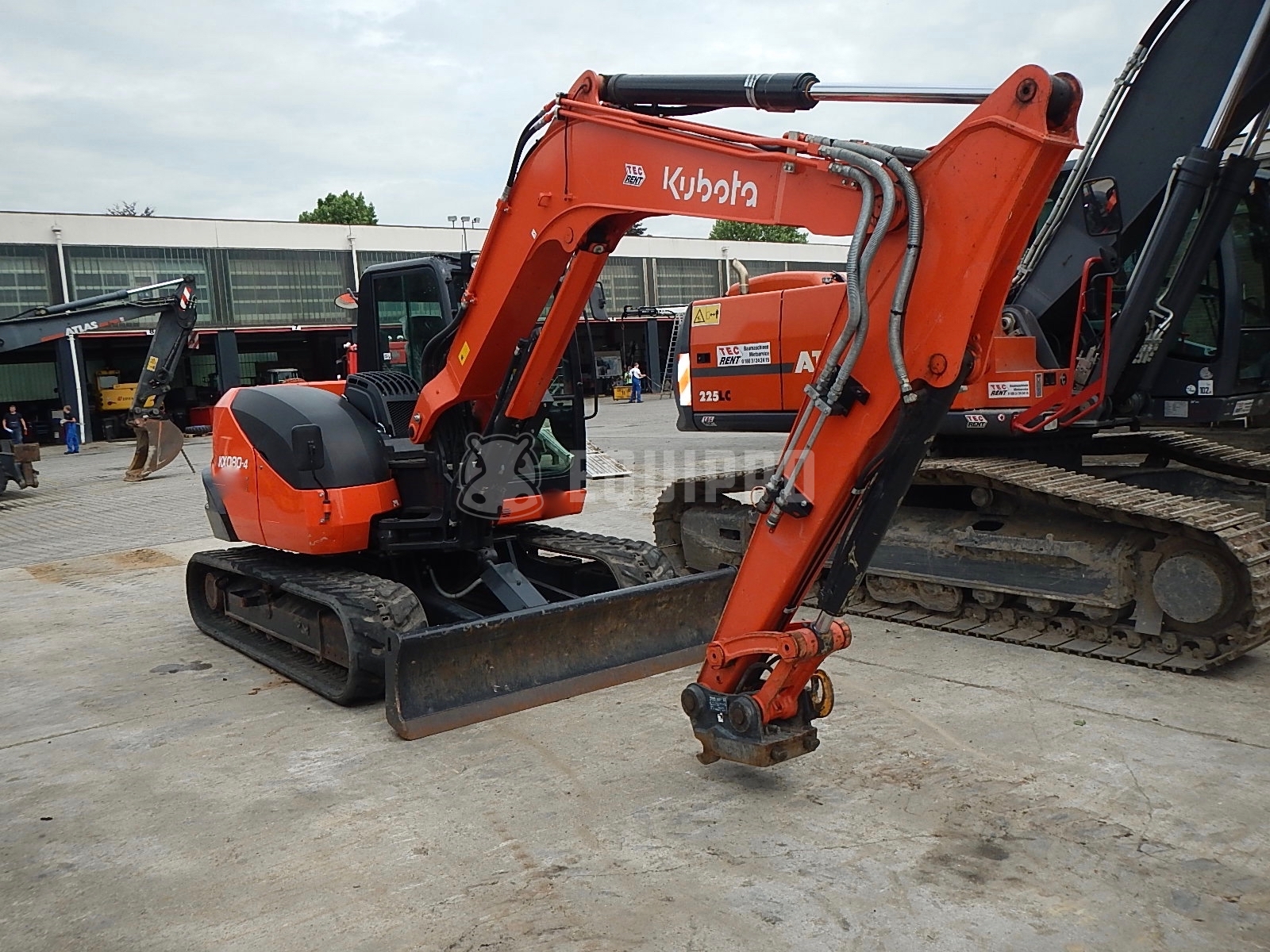 Kubota KX080-4  - - Used Midi Excavator 7t - 12t