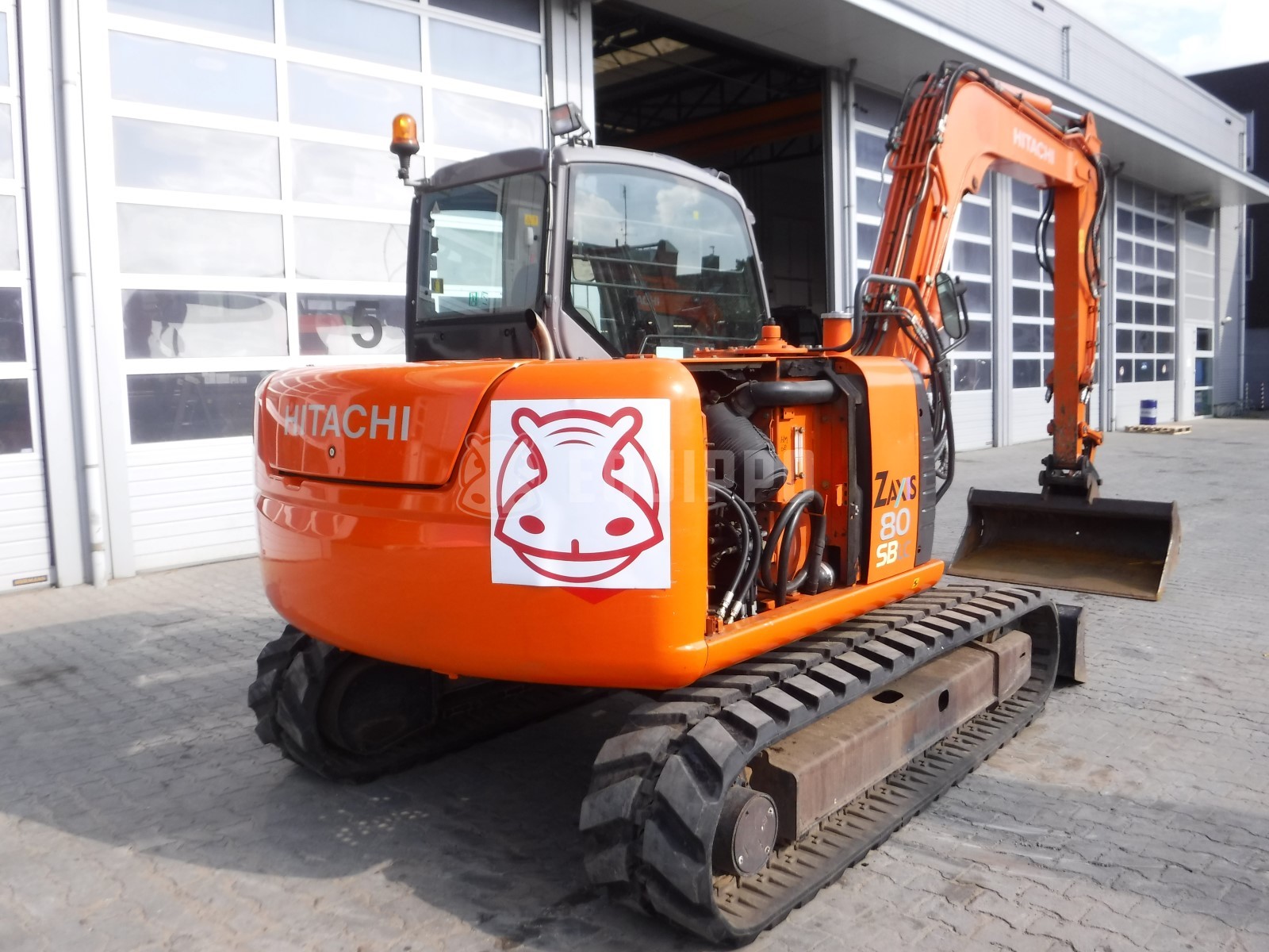 Hitachi ZX80SB LC  - - Pelle - Midi 7t à 12t d’Occasion